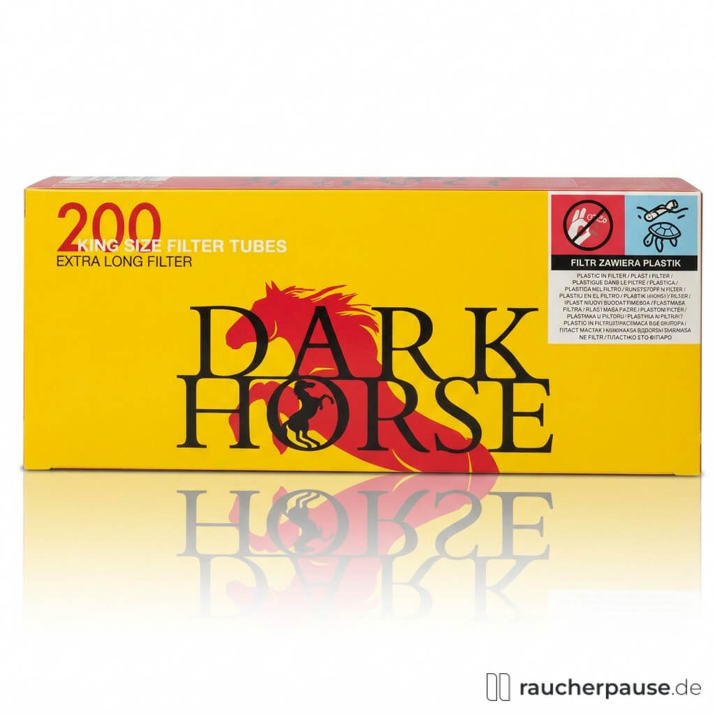 Dark Horse Extra Long Filterhülsen 24 mm | 200 Stück