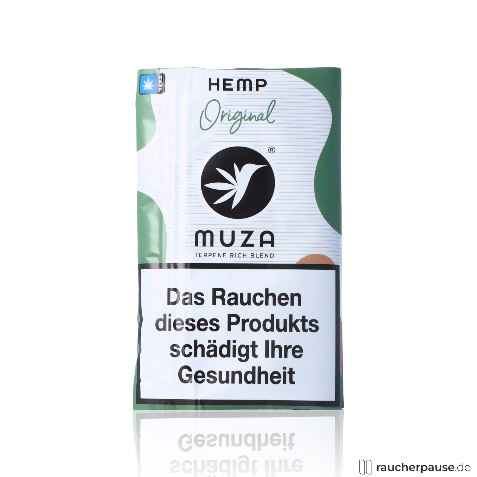 MUZA Hemp Original | 10g Kräutermischung | Nikotinfrei | Fresh Pack