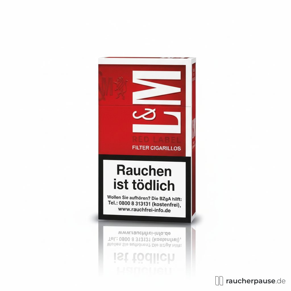 L&M Red Label King Size Zigarillos | 17 Stk | Full Flavour American Blend
