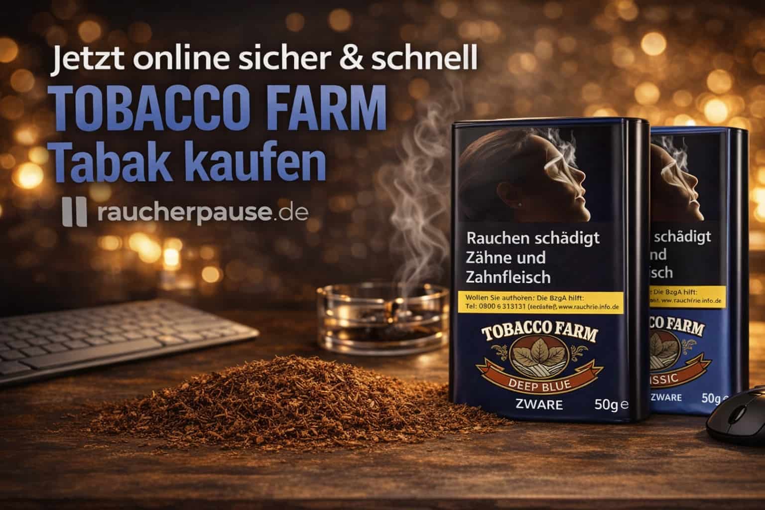 Tobacco Farm Tabak online kaufen – Zware und Halfzware Drehtabak