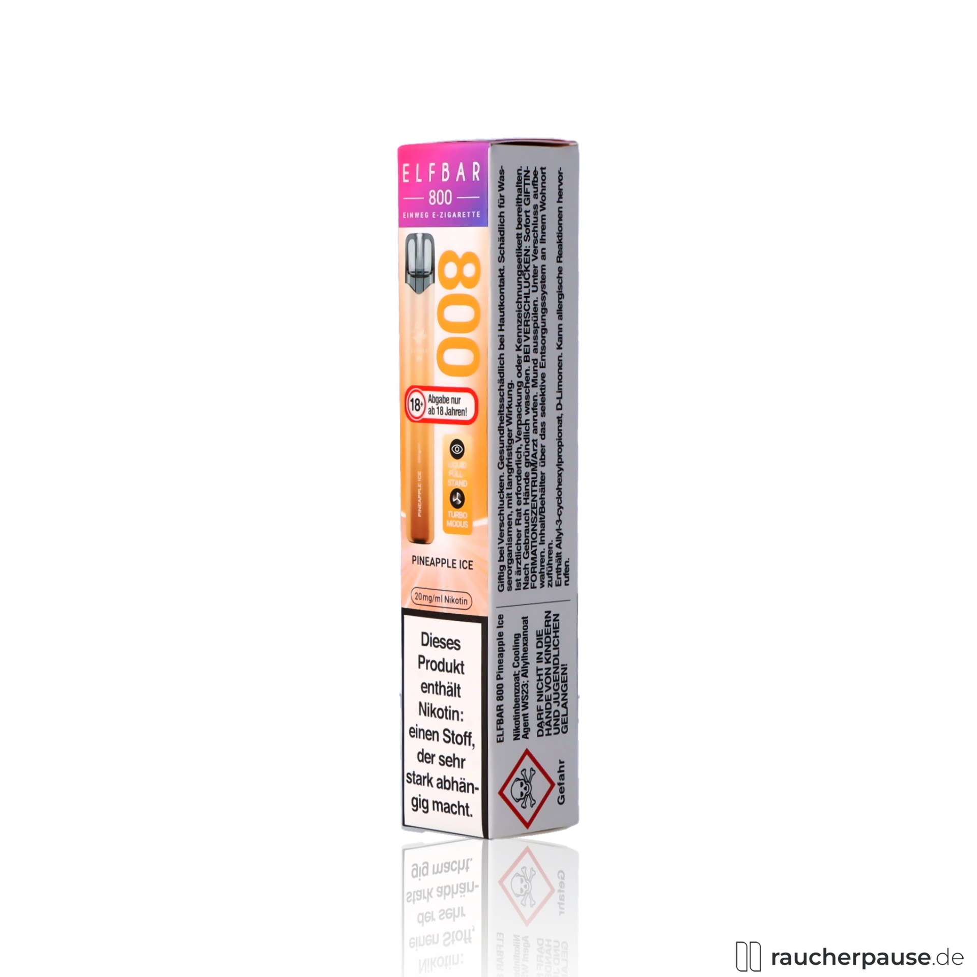 ELFBAR 800 Pineapple Ice online kaufen | 20mg ELFBAR 800 Pineapple Ice online kaufen | 20mg
