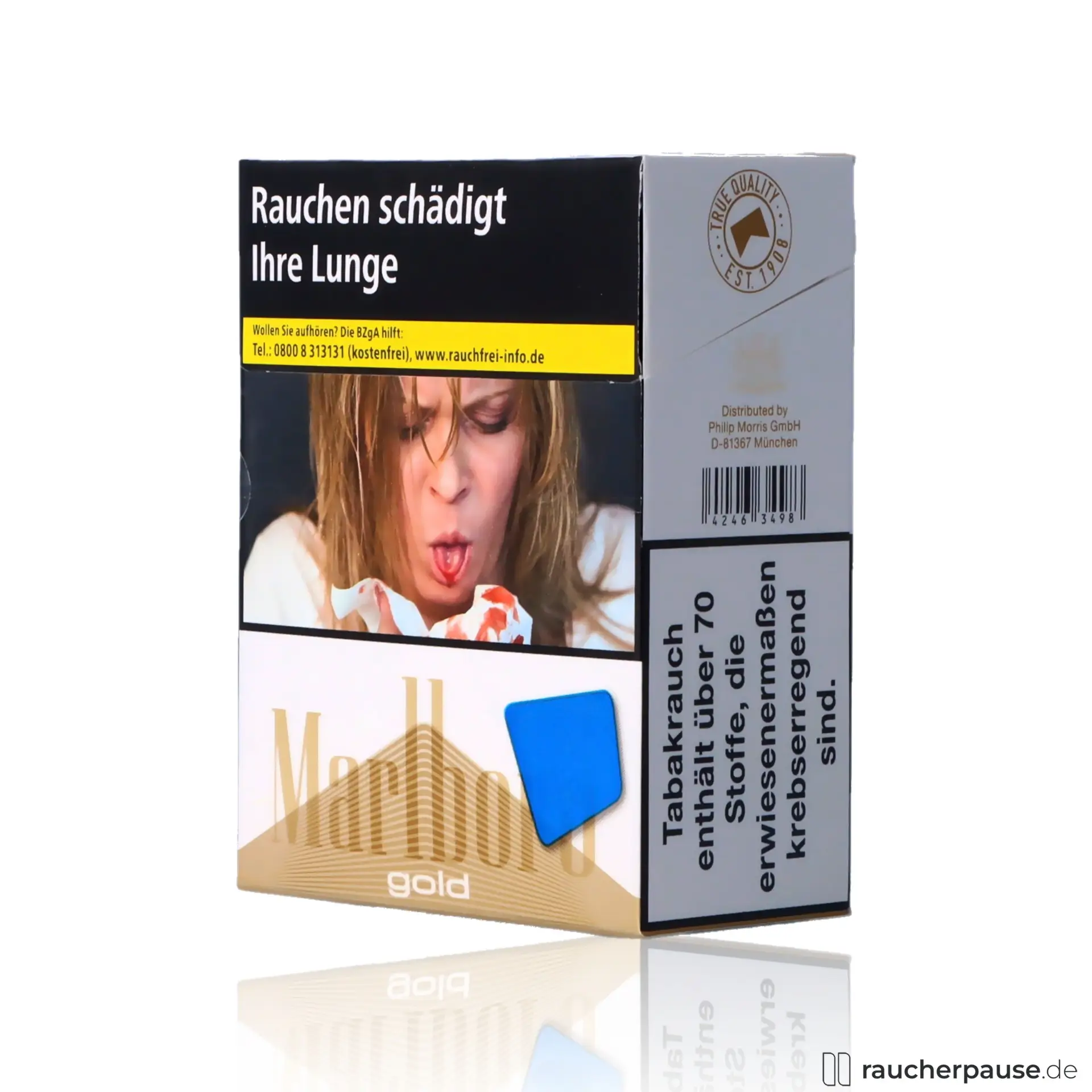 Marlboro Gold 4XL Zigaretten | 34 Stk. pro Packung | American Blend | King-Size