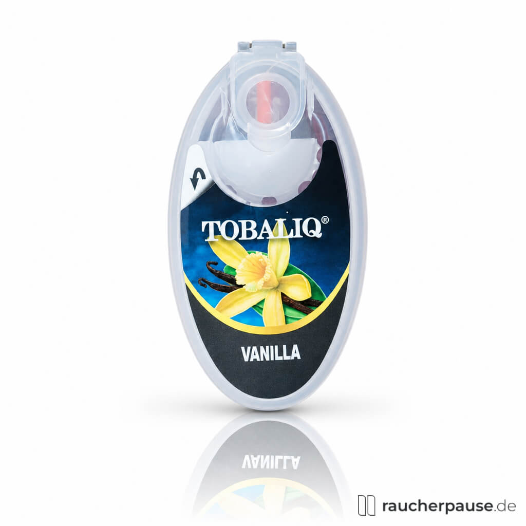 Tobaliq Aromakapseln Vanille | 100 Stück
