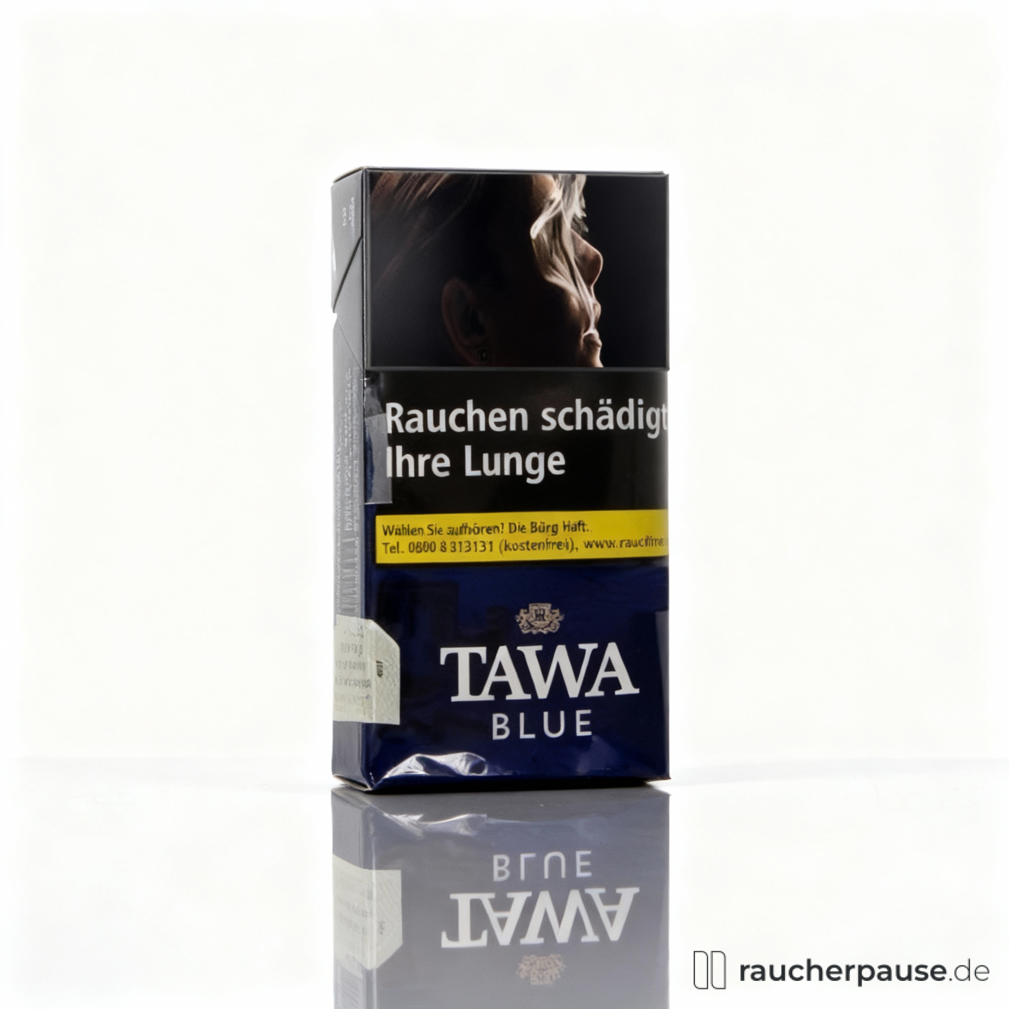 TAWA Blue Drehtabak | 40g Pouch | Intensiver American Blend Feinschnitt | Hochwertiger Geschmack für anspruchsvolle Raucher