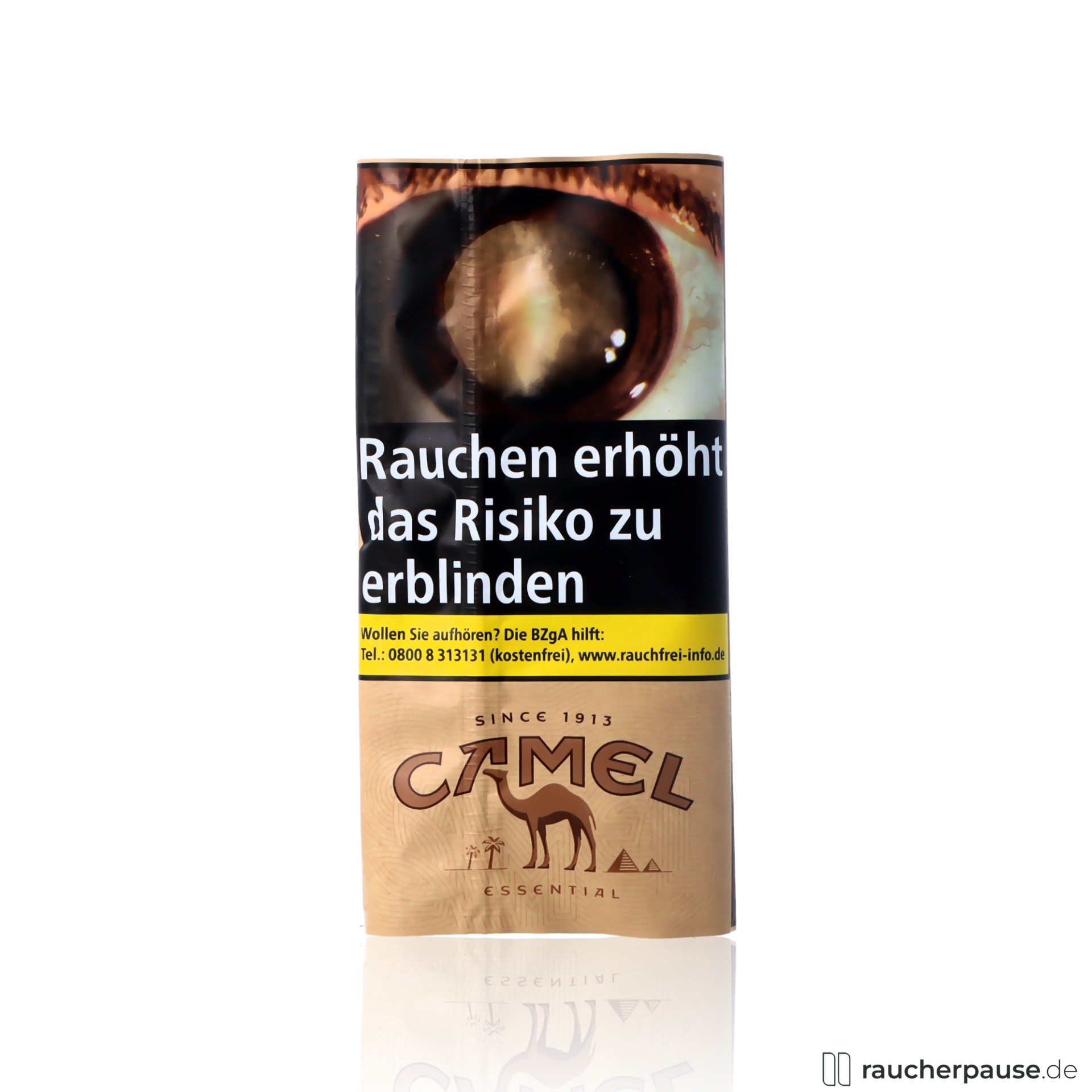 Camel Essential Tabak | 30g Pouch | Feinschnitt | Ohne Zusatzstoffe