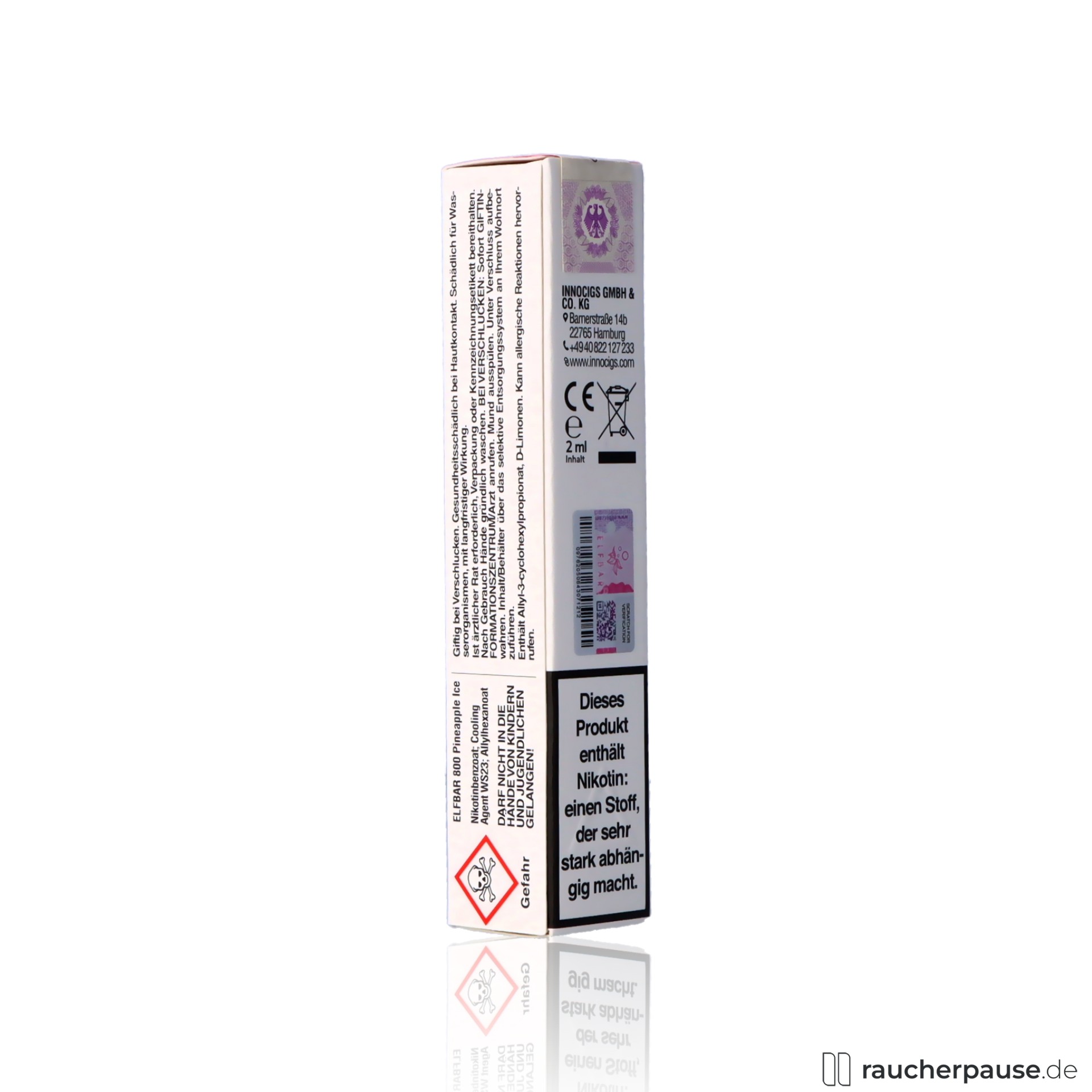 ELFBAR 800 Pineapple Ice online kaufen | 20mg ELFBAR 800 Pineapple Ice online kaufen | 20mg