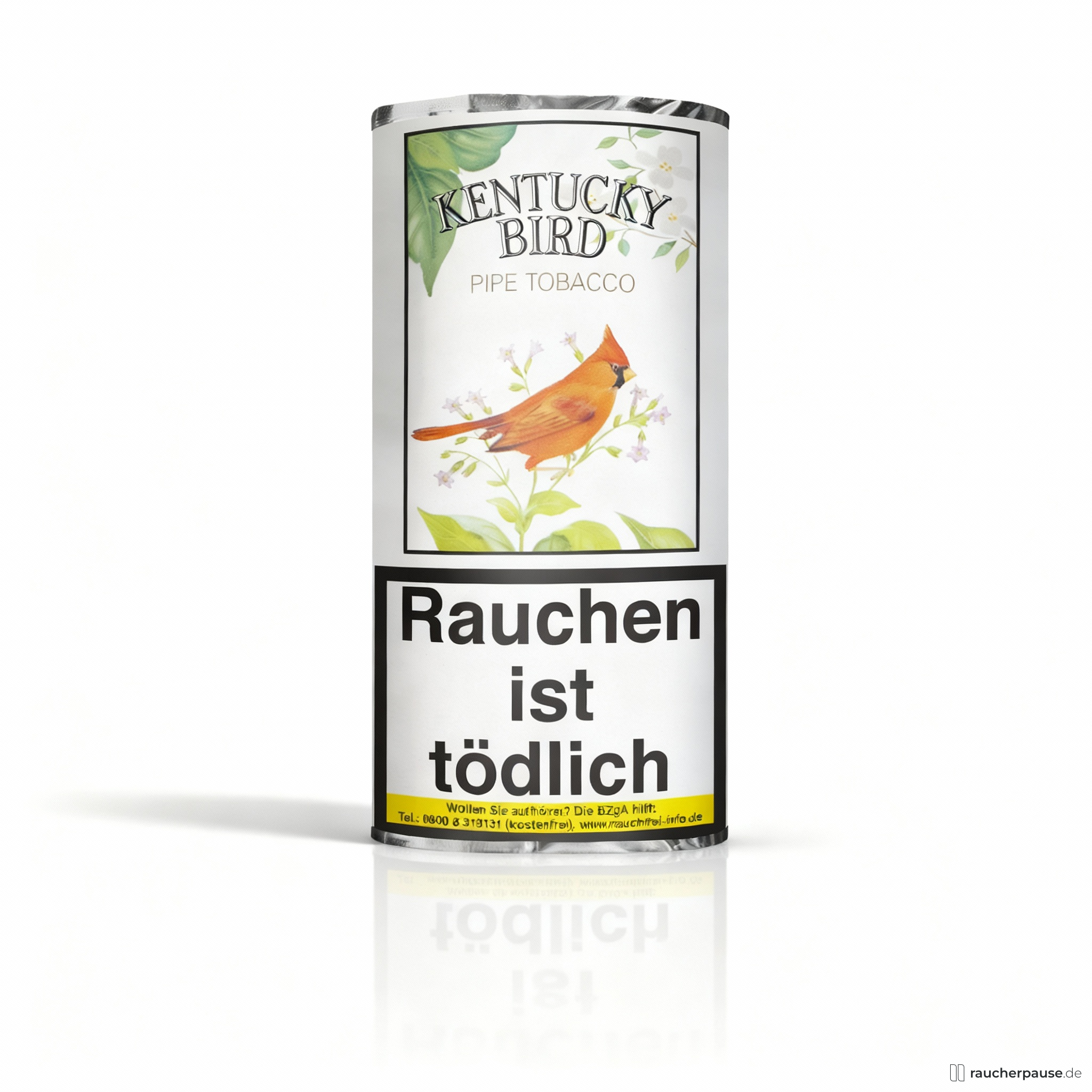 Kentucky Bird Pfeifentabak 50g Pouch | Heller Virginia & Burley | Blumig-Fruchtiges Aroma