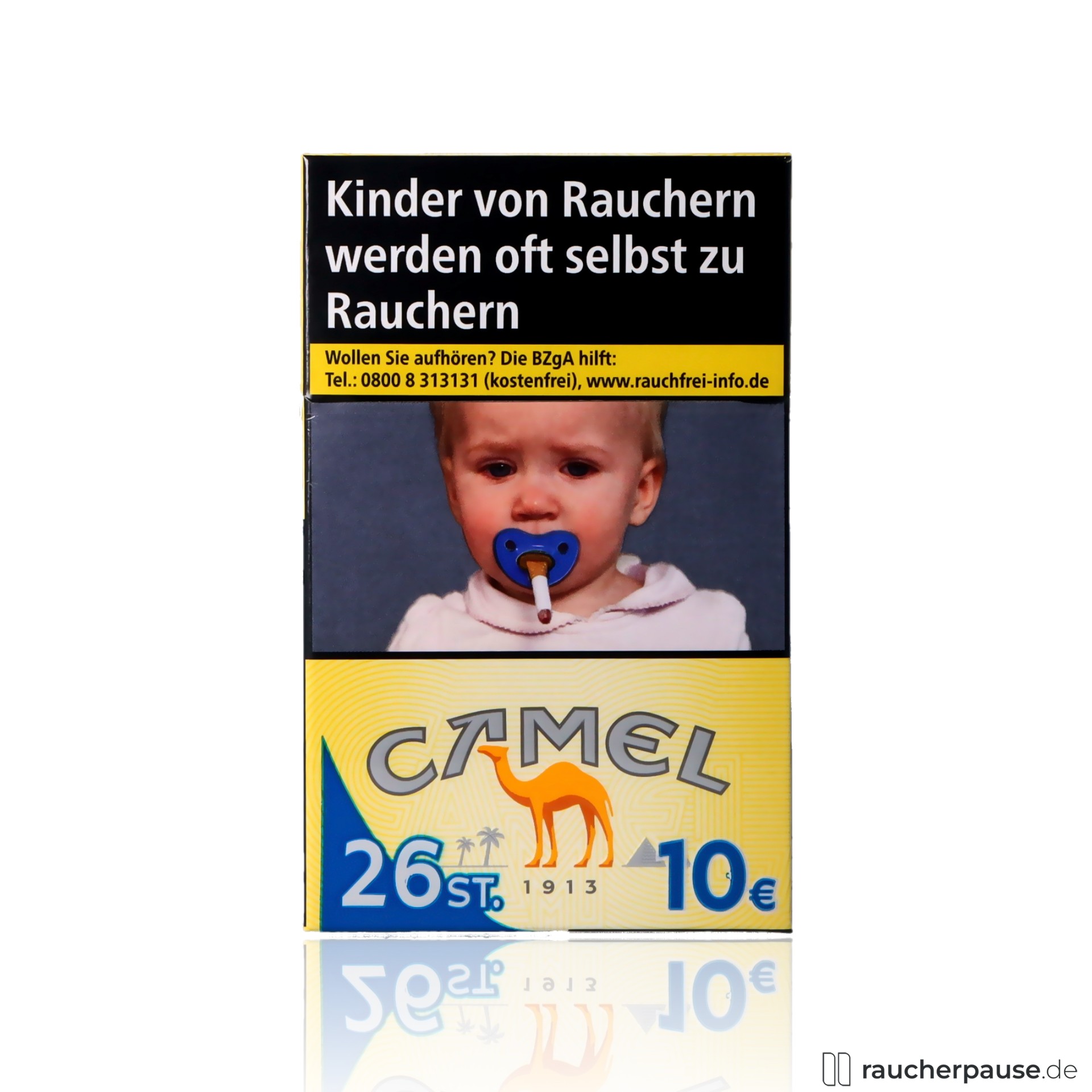 Camel Yellow Long XXL Zigaretten | 26 Stk. pro Packung | Intensiv-würziges Aroma