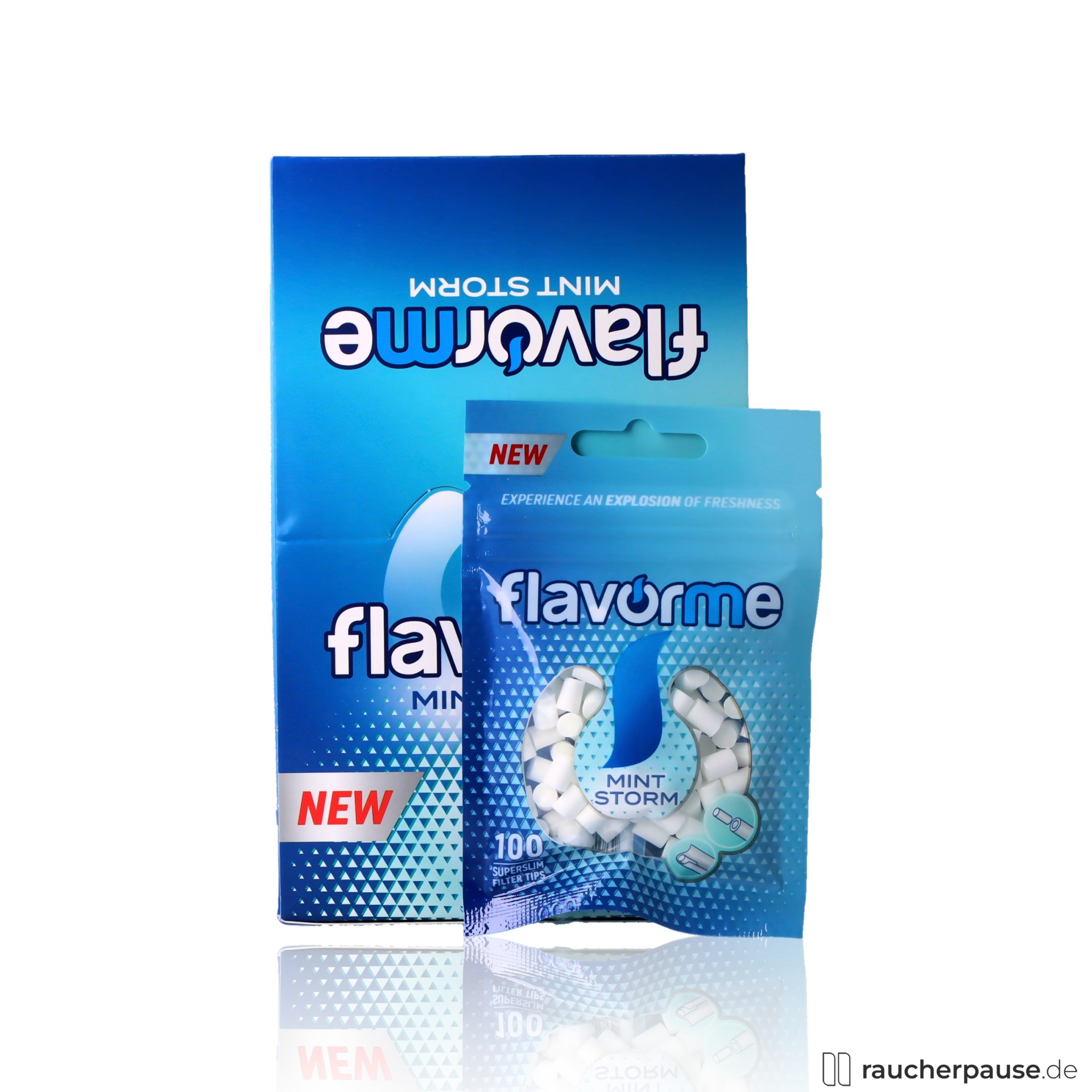 King Storm Flavour Me Filter Tips | Menthol-Alternative | 100 Stück