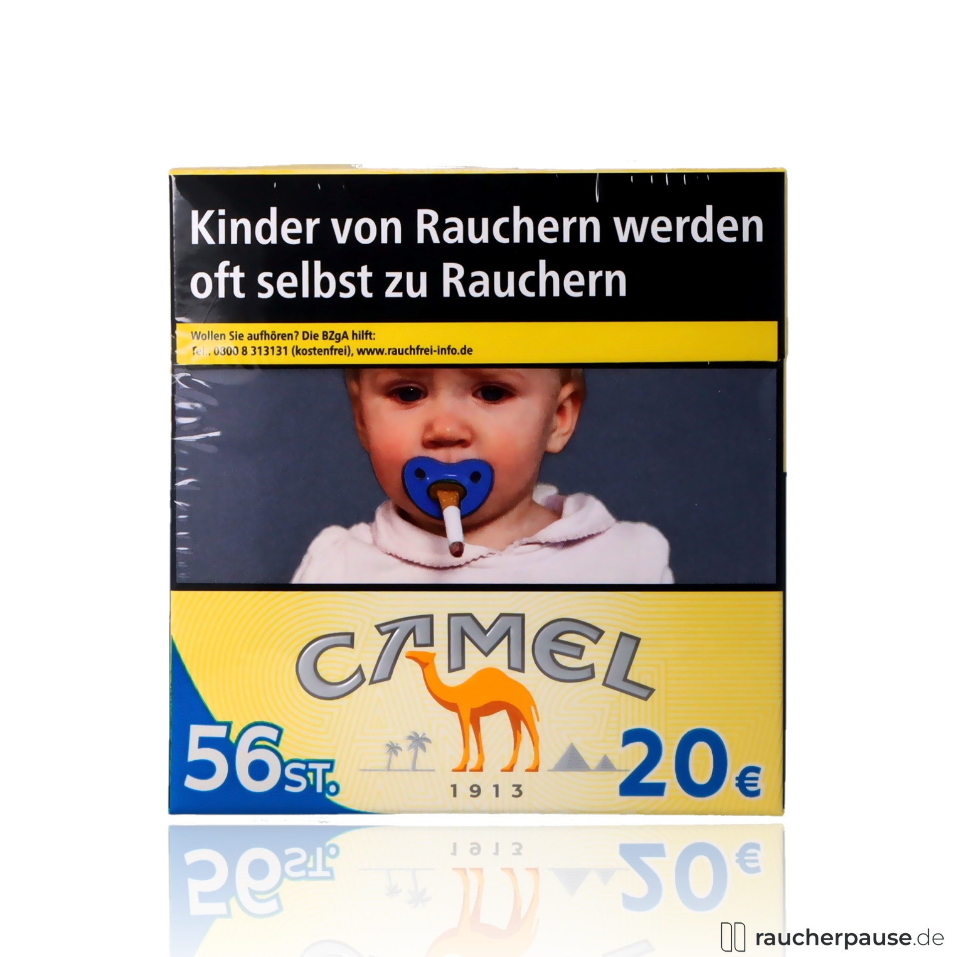 Camel Yellow 6XL Zigaretten | 56 Stk. pro Packung | Würziges Aroma