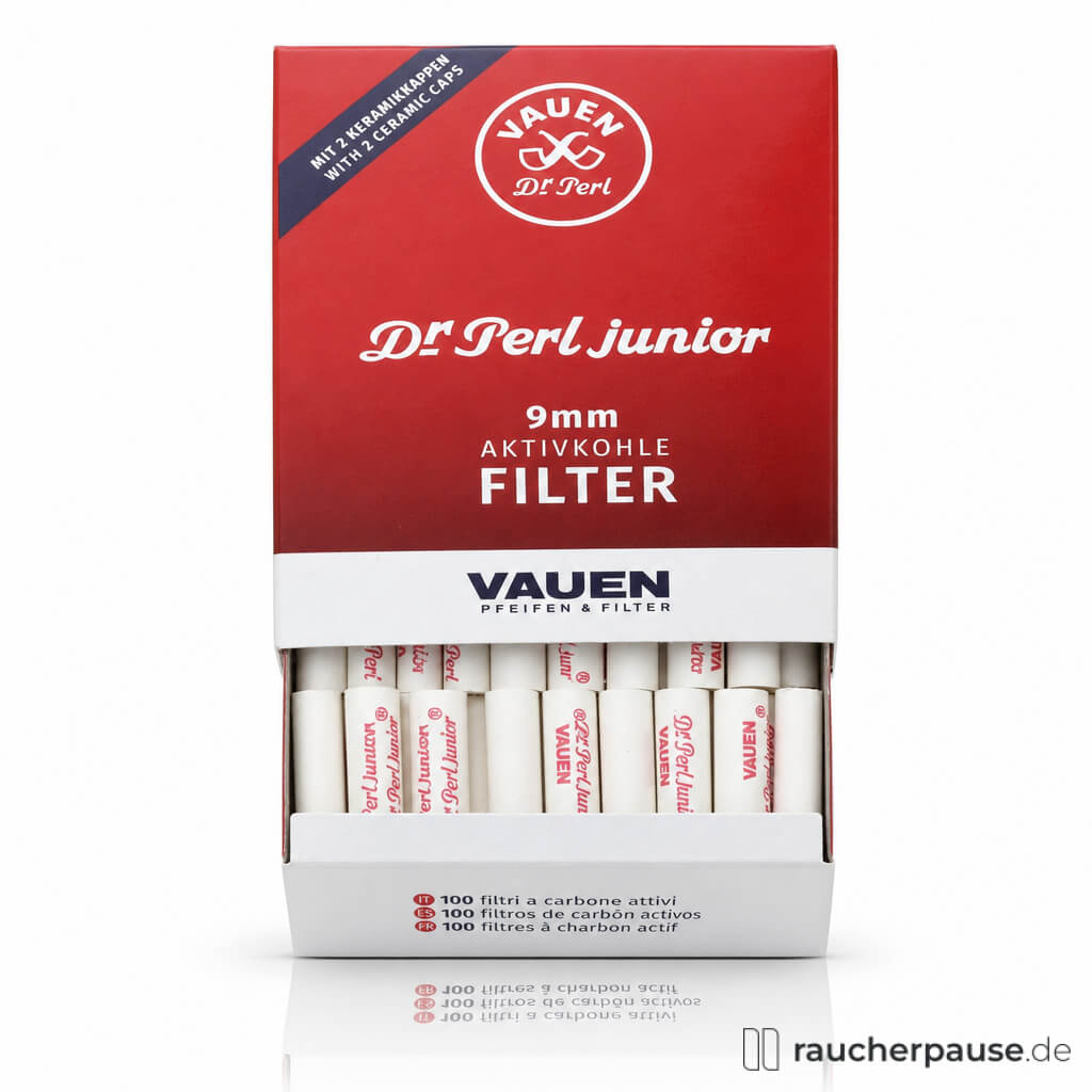 VAUEN Dr. Perl junior Aktivkohlefilter Jubig Keramik | 100 Stück