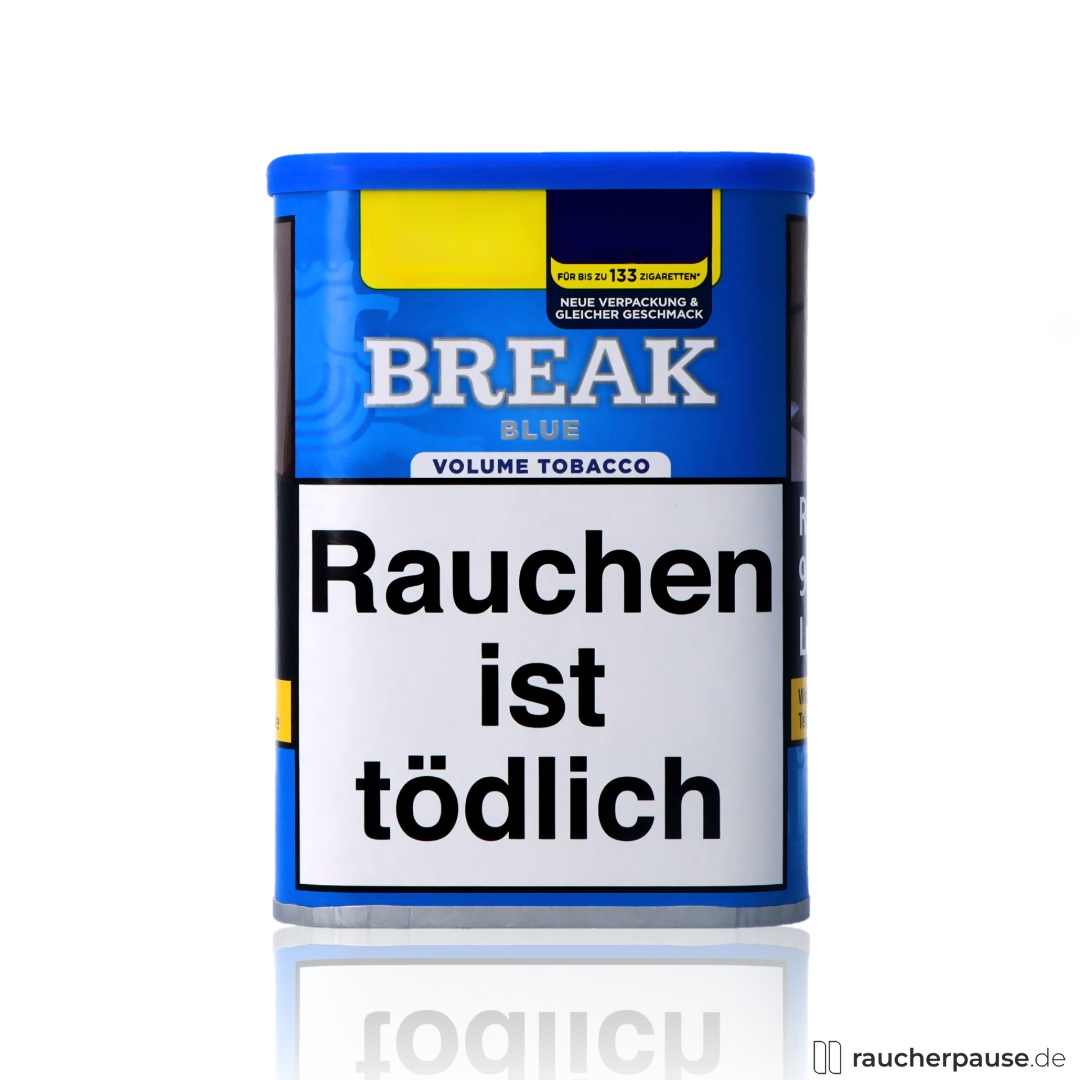 Break Blau Volumentabak | 57g Dose | American Blend | Extra ergiebig