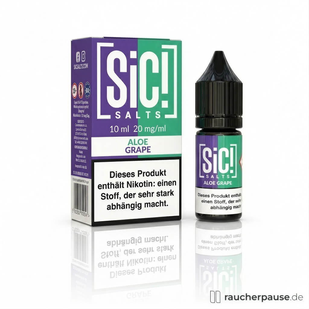 SiC! Salts Aloe Grape Liquid | 20 mg/ml Nikotin