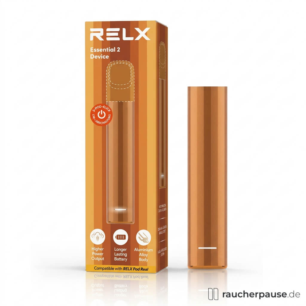 RELX Essential 2 Device Orange | 380 mAh | 10 Watt