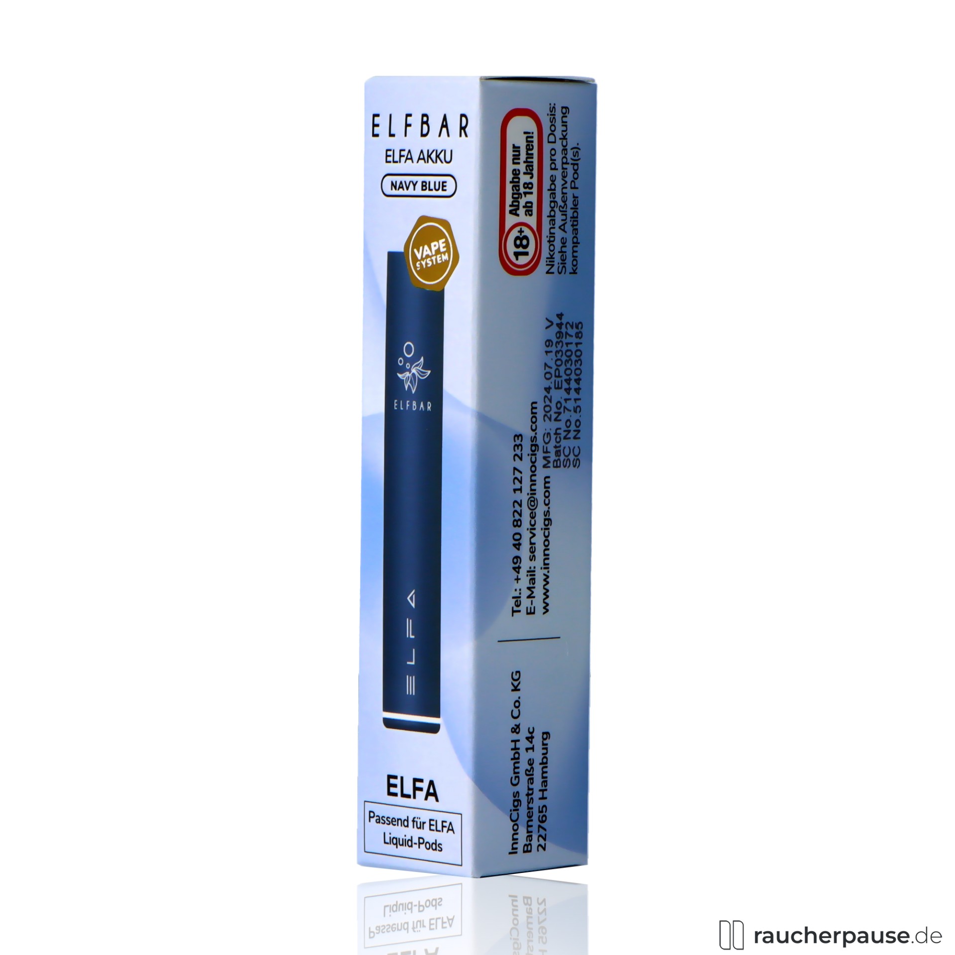 Elf Bar Elfa Navy Blue Akku Trger ab 5,90 sichern Elf Bar Elfa Navy Blue Akku Trger ab 5,90 sichern