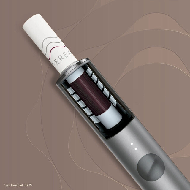 iqos gerät querschnitt heating technologie