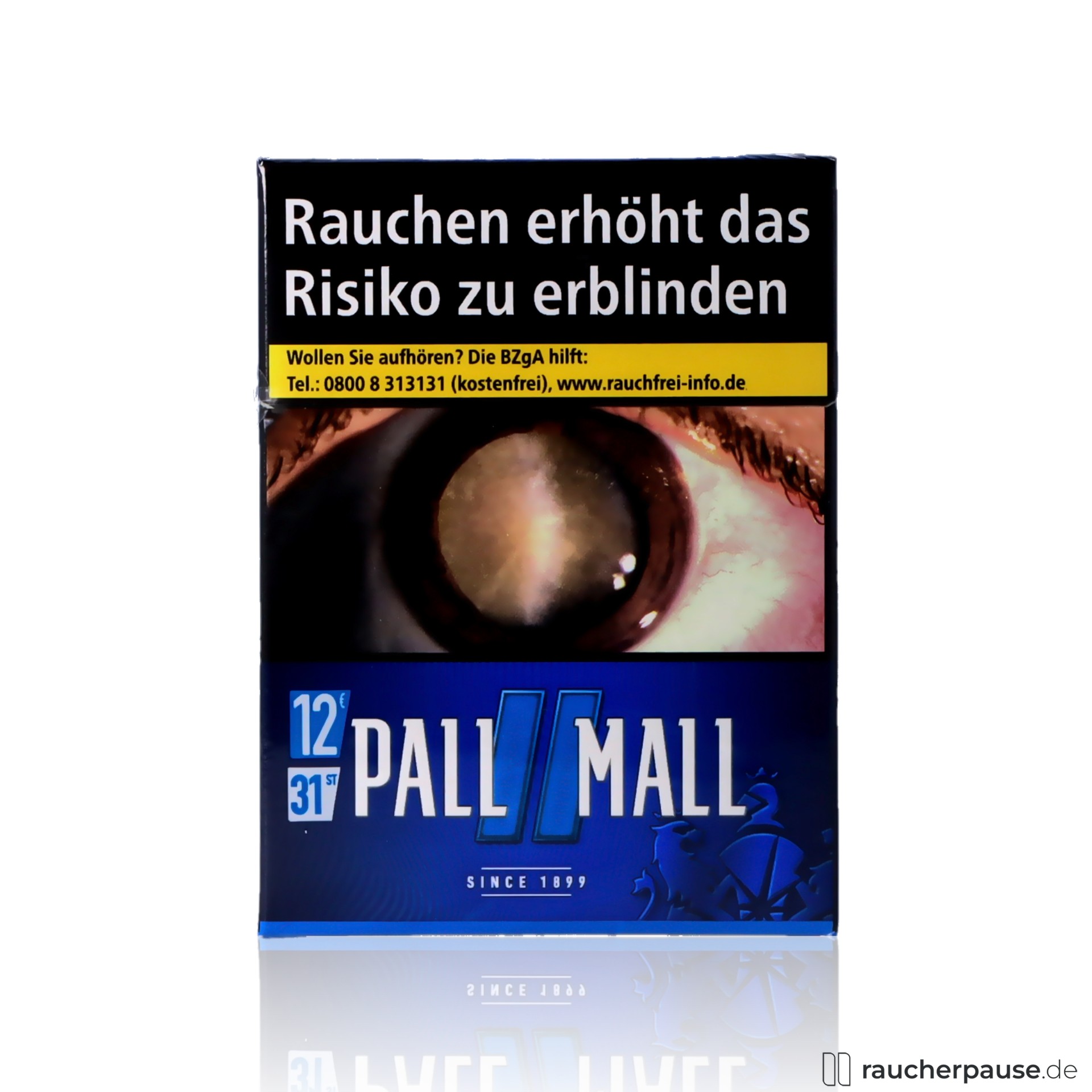 Pall Mall Blue Super Zigaretten | 31 Stk. pro Packung | Sanfter Genuss