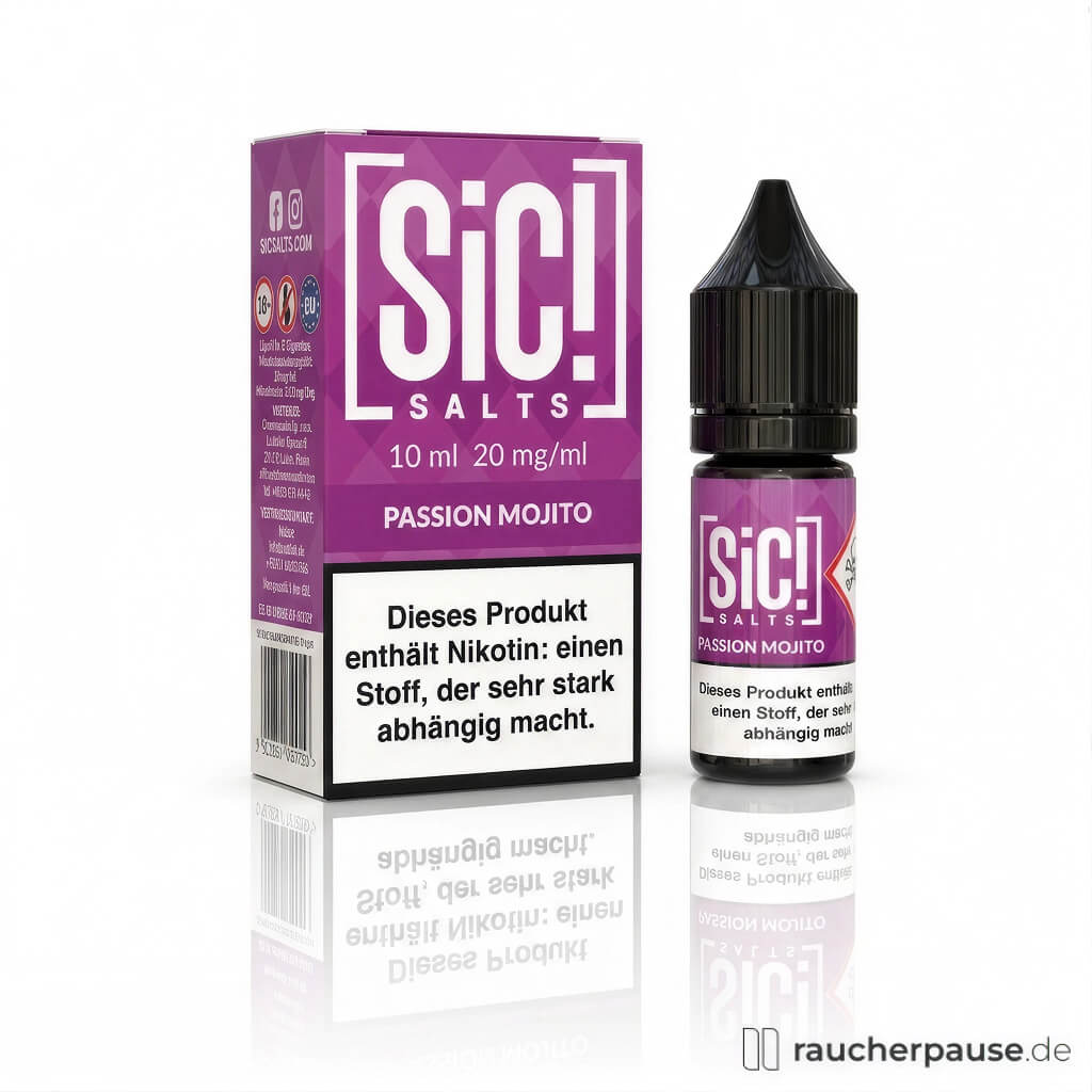 SiC! Salts Passion Mojito Liquid | 20 mg/ml Nikotin