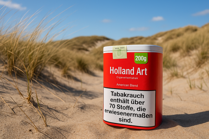 Holland Art Tabak Dose in den Dünen von Holland