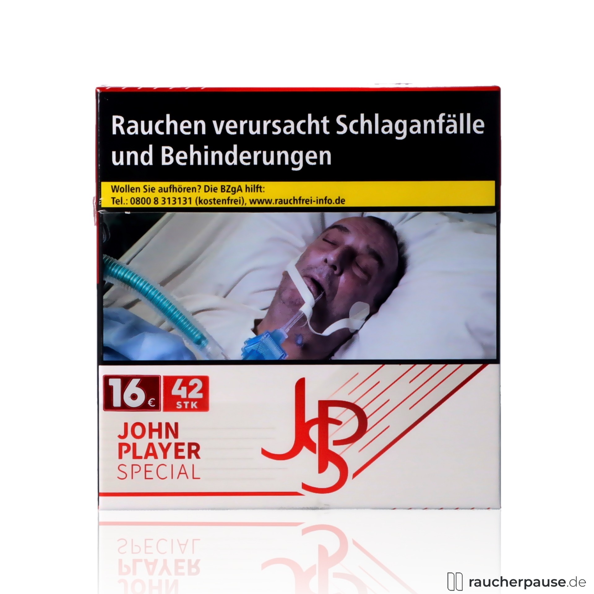 JPS Red Zigaretten | 42 Stk. pro Packung | King Size | American Blend