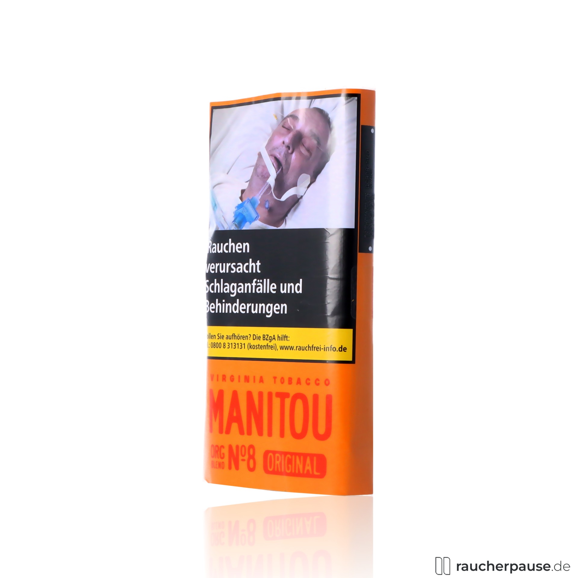 manitou org gold feinschnitt 30g pouch ohne zusatzstoffe virginia orient , packshot vorderseite