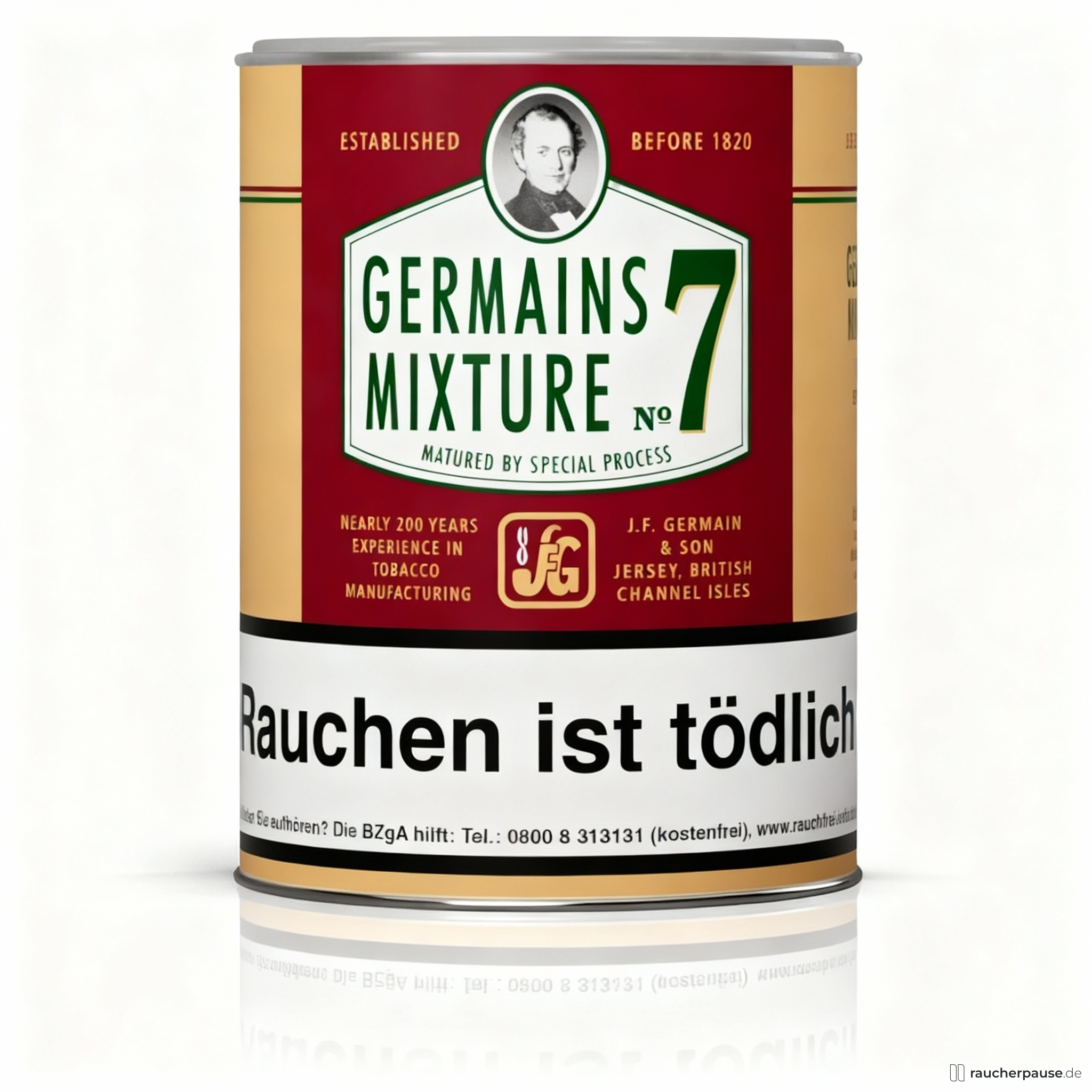 Germain's Mixture No. 7 Pfeifentabak | 200g Dose | Fruchtig-Mittel | Virginia & Burley Mischung