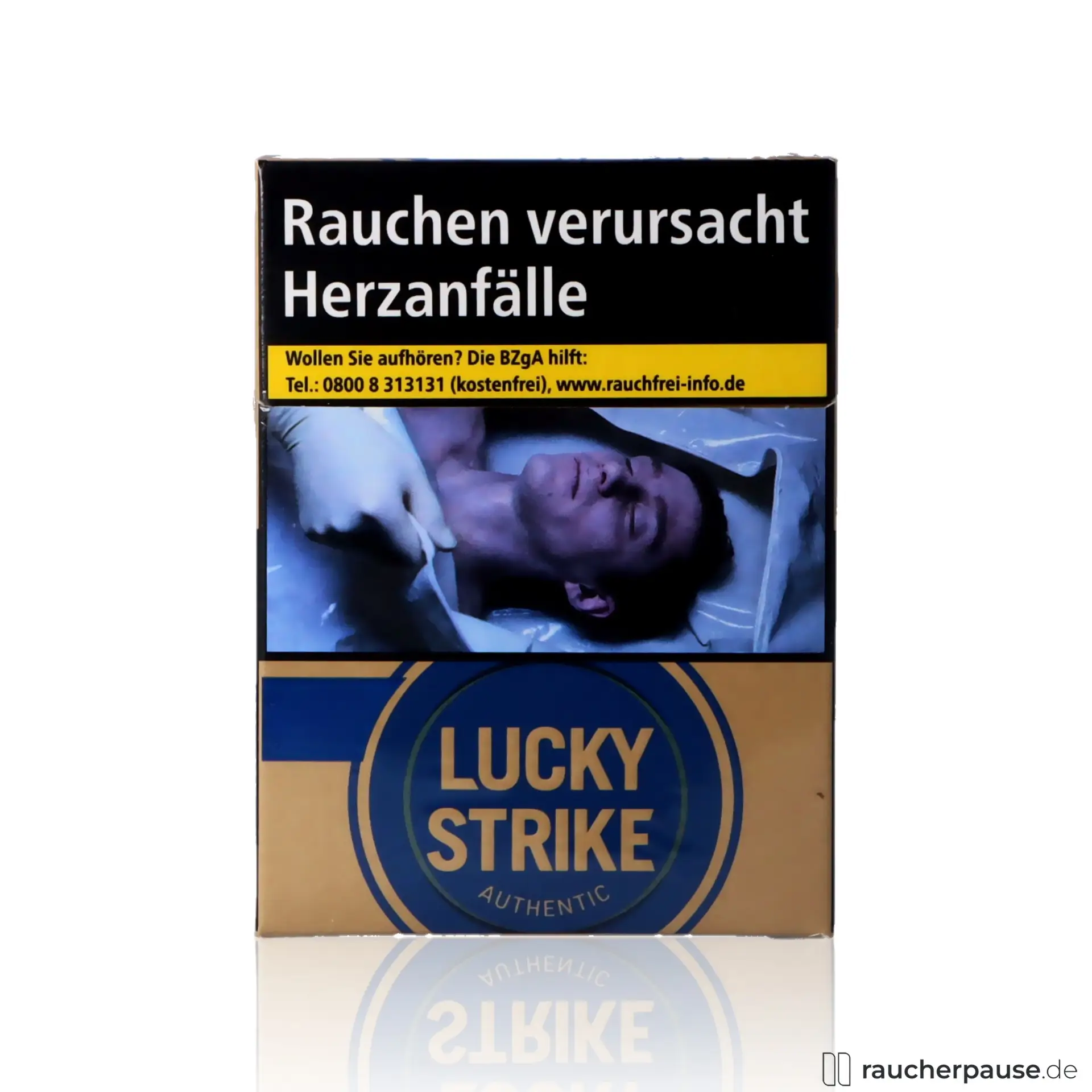 Lucky Strike Authentic Blue Super Zigaretten | 28 Stk. pro Packung | Ohne Zusätze
