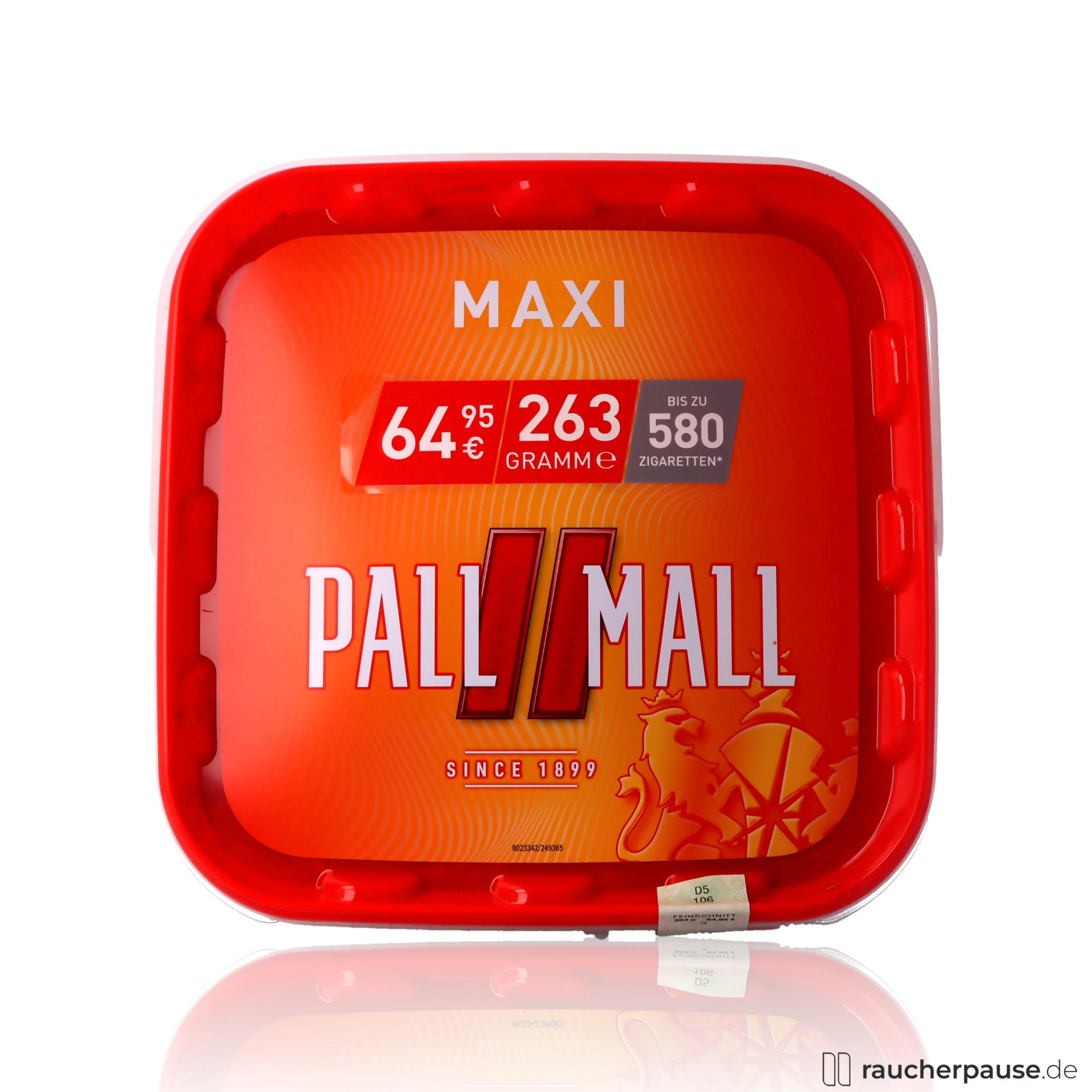 Pall Mall Allround Red | Volumentabak 263g | Maxi Box