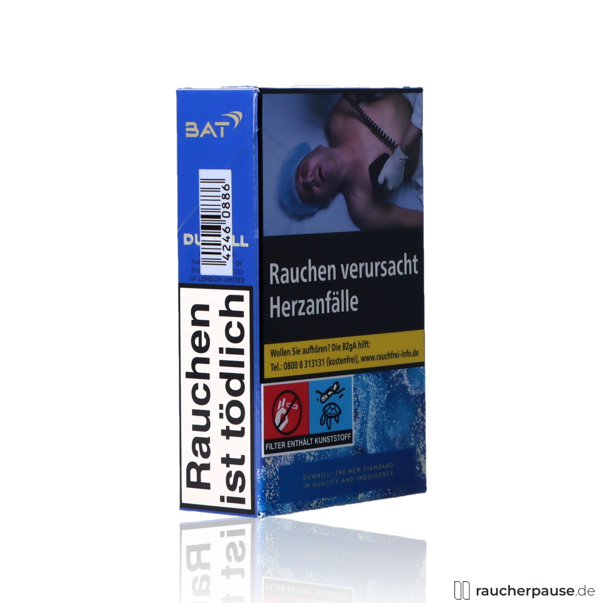 Dunhill Blue Zigaretten | 20 Stk. pro Packung | King Size Format