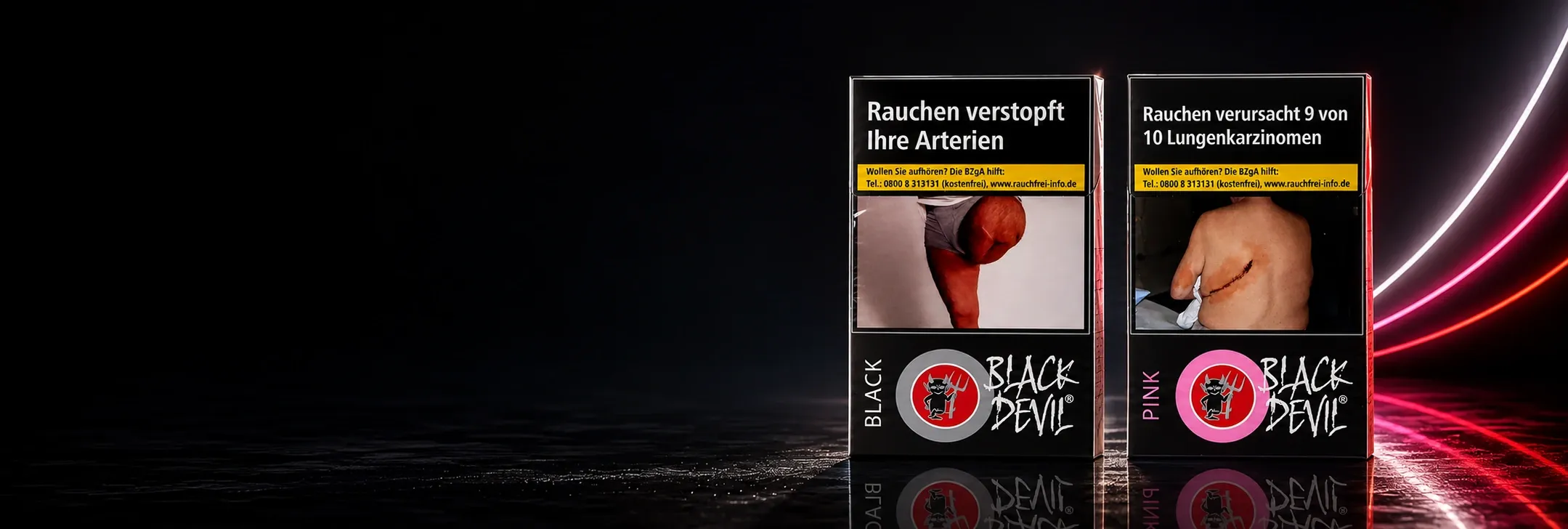 Black Devil Zigaretten kaufen – Black und Pink im Überblick