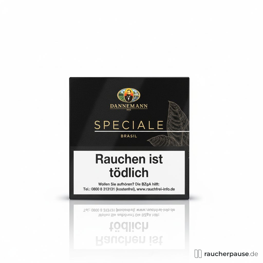Dannemann Cigarillos Speciale Brasil | 20er Pack | Würziges Aroma | Brasil-Tabak