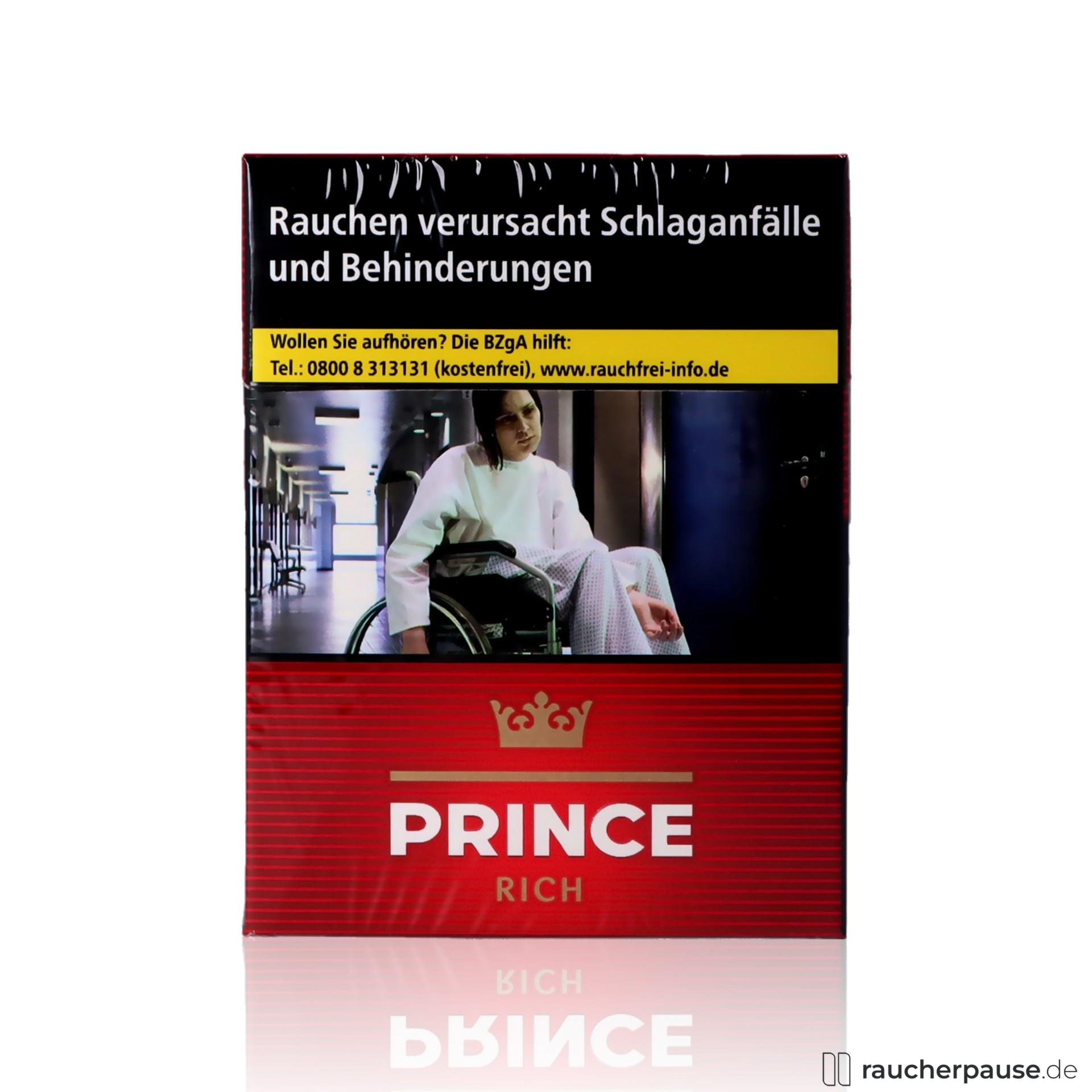 Prince Rich Zigaretten | 22 Stk. pro Packung | King Size | American Blend Prince Rich Zigaretten | 22 Stk. pro Packung | King Size | American Blend