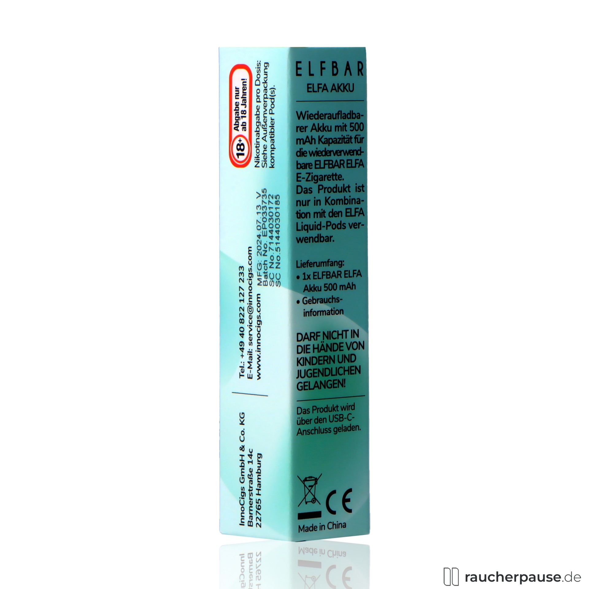 Elf Bar Elfa Aurora Blue Akku Jetzt kaufen ab 5,90 Elf Bar Elfa Aurora Blue Akku Jetzt kaufen ab 5,90