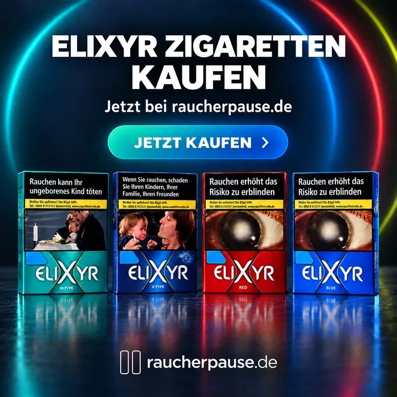 Elixyr Zigaretten online bei raucherpause.de kaufen
