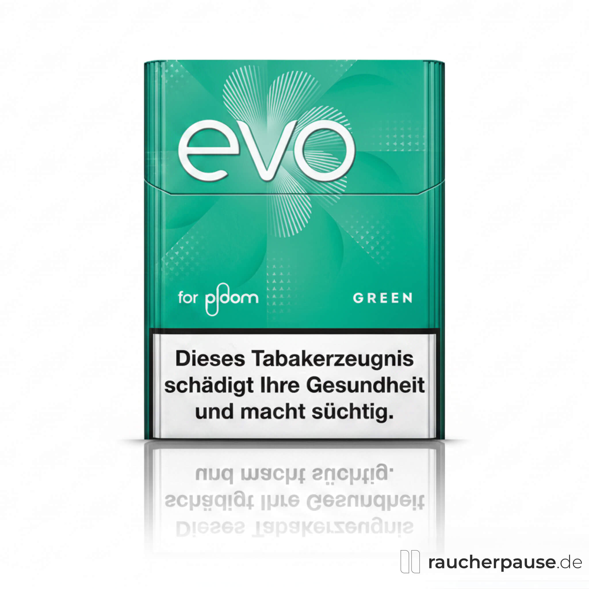 EVO Green Tabaksticks für Ploom | 20 Stück | Frischer Mentholgeschmack