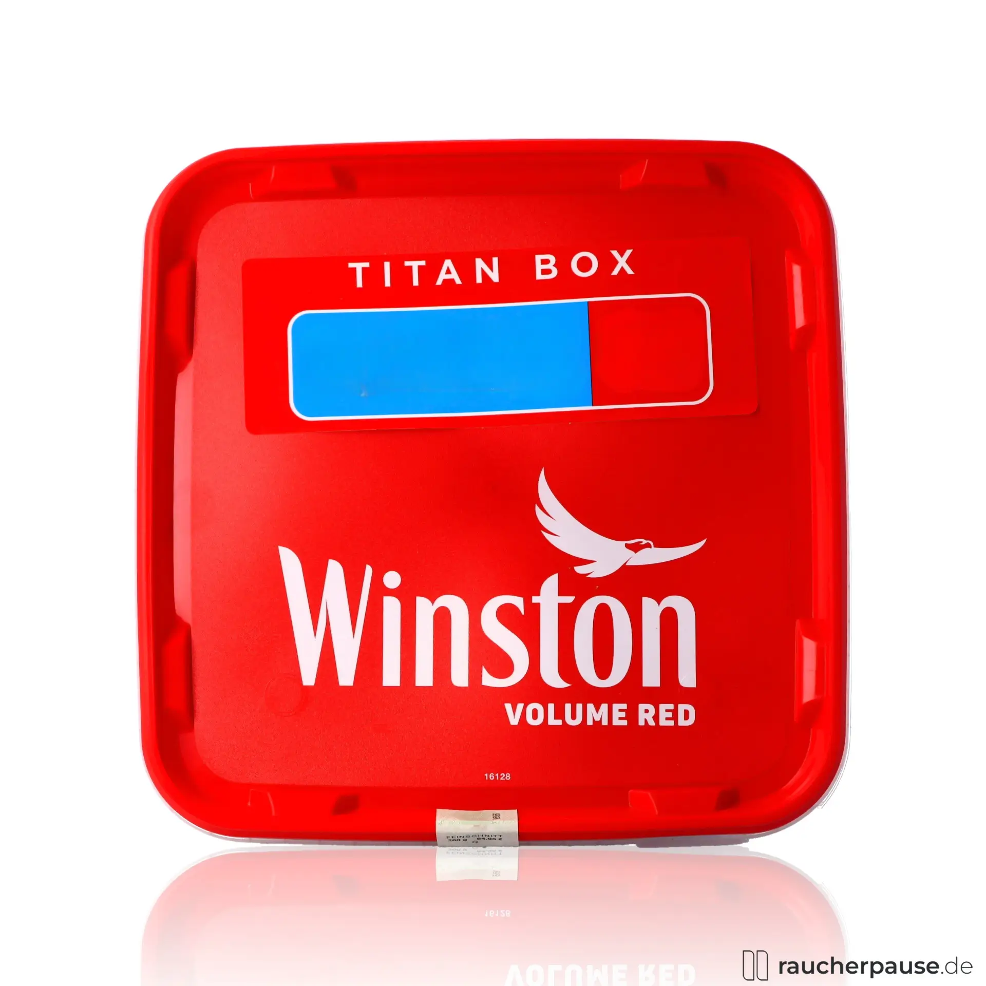 Winston Titan Red Volumentabak | 250g Eimer | Würziges Aroma | American Blend