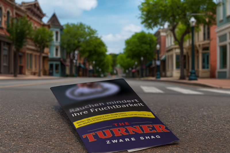 Turner Tabak packung in der Straße von Gilmore Girls