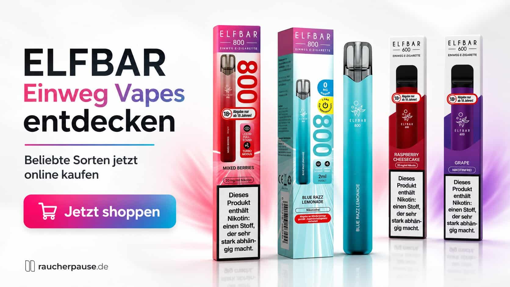 ELFBAR Einweg Vape kaufen