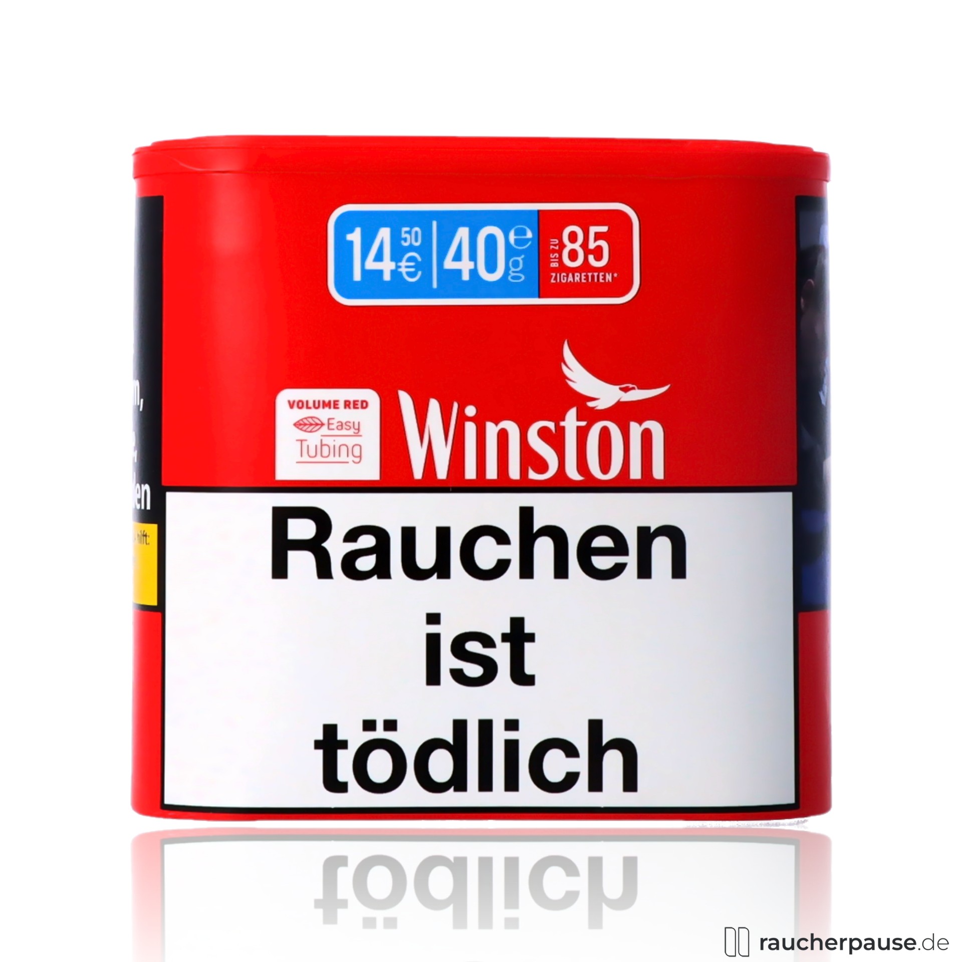 Winston Red Volumentabak | 40g Dose | American Blend | Mittelstark