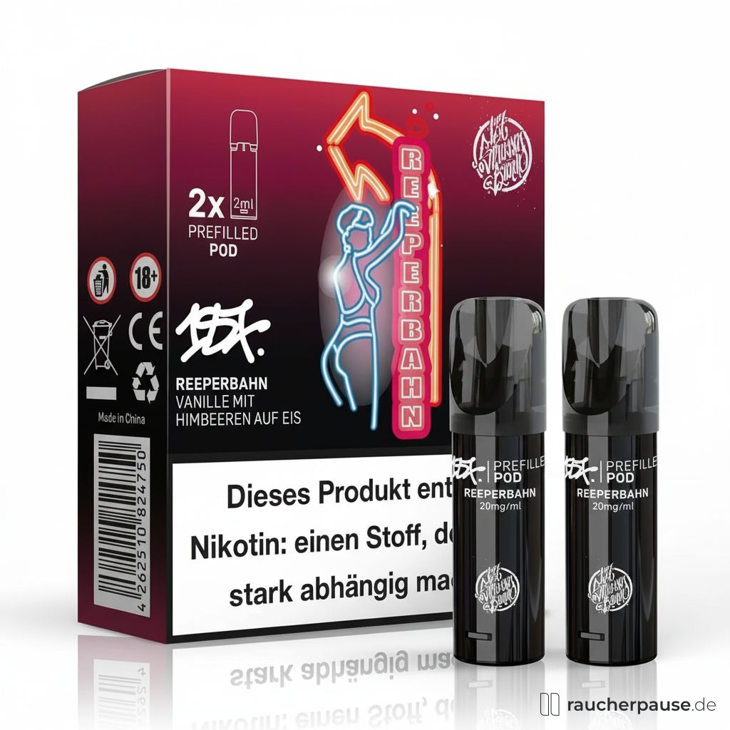 187 Strassenbande Pods | Reeperbahn | 20mg/ml Nikotin | Himbeer & Vanille