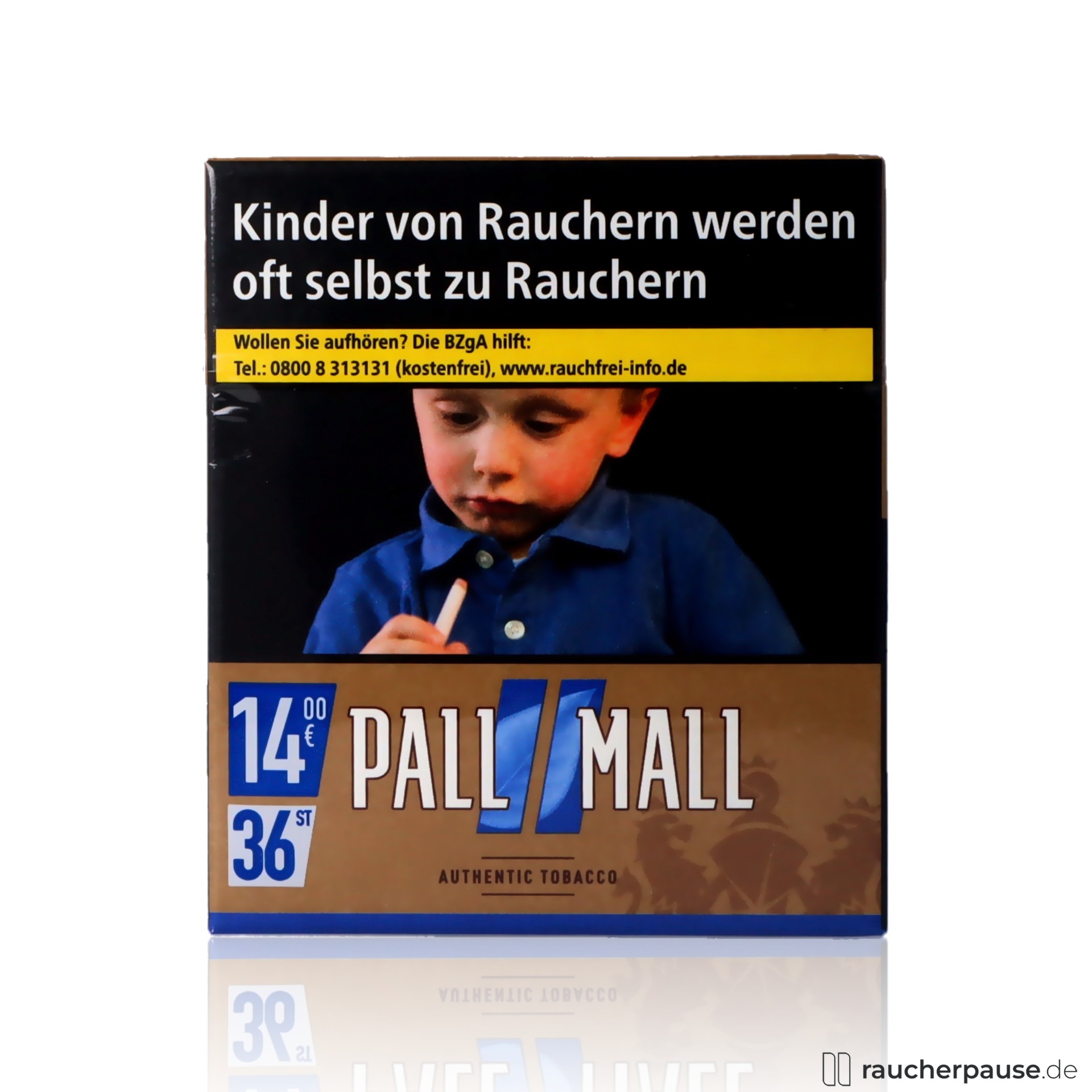 Pall Mall Authentic Blue Xtra | 36 Stk. pro Packung | Ohne Zusatzstoffe Pall Mall Authentic Blue Xtra | 36 Stk. pro Packung | Ohne Zusatzstoffe