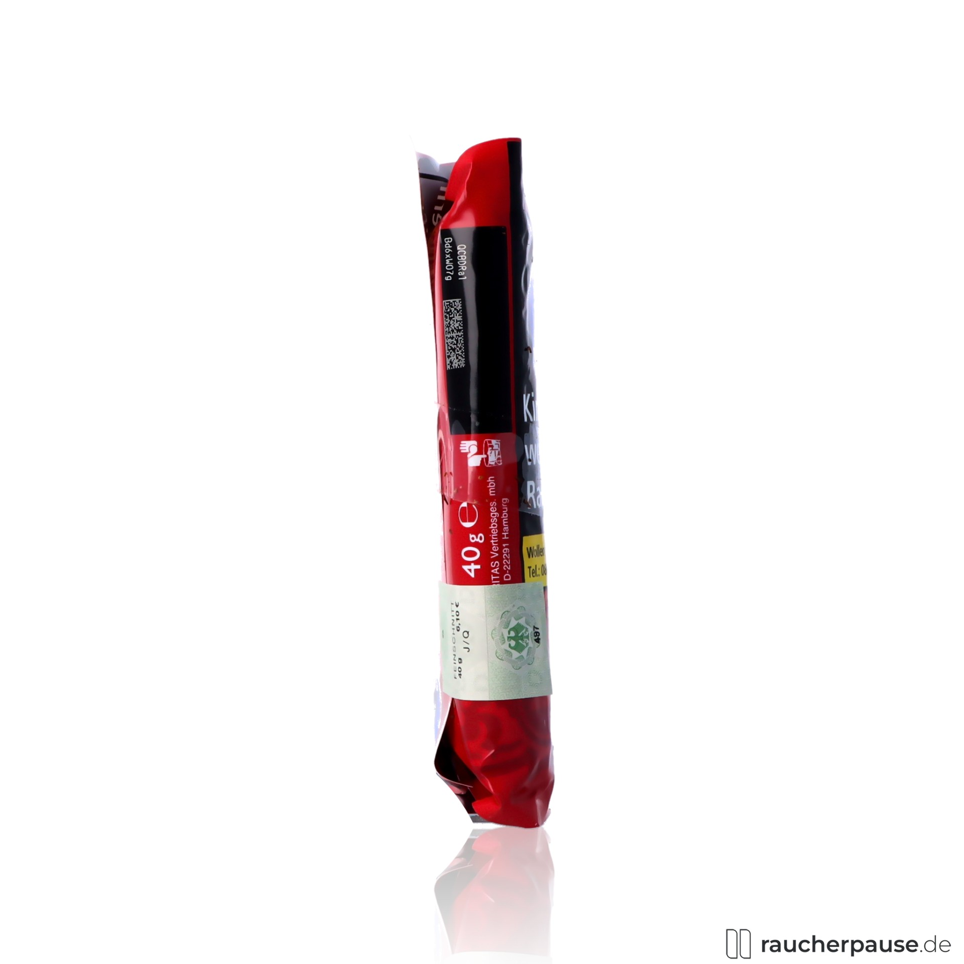 tawa red no 40g zigarettentabak pouch american blend mittel preisguenstig , packshot vorderseite
