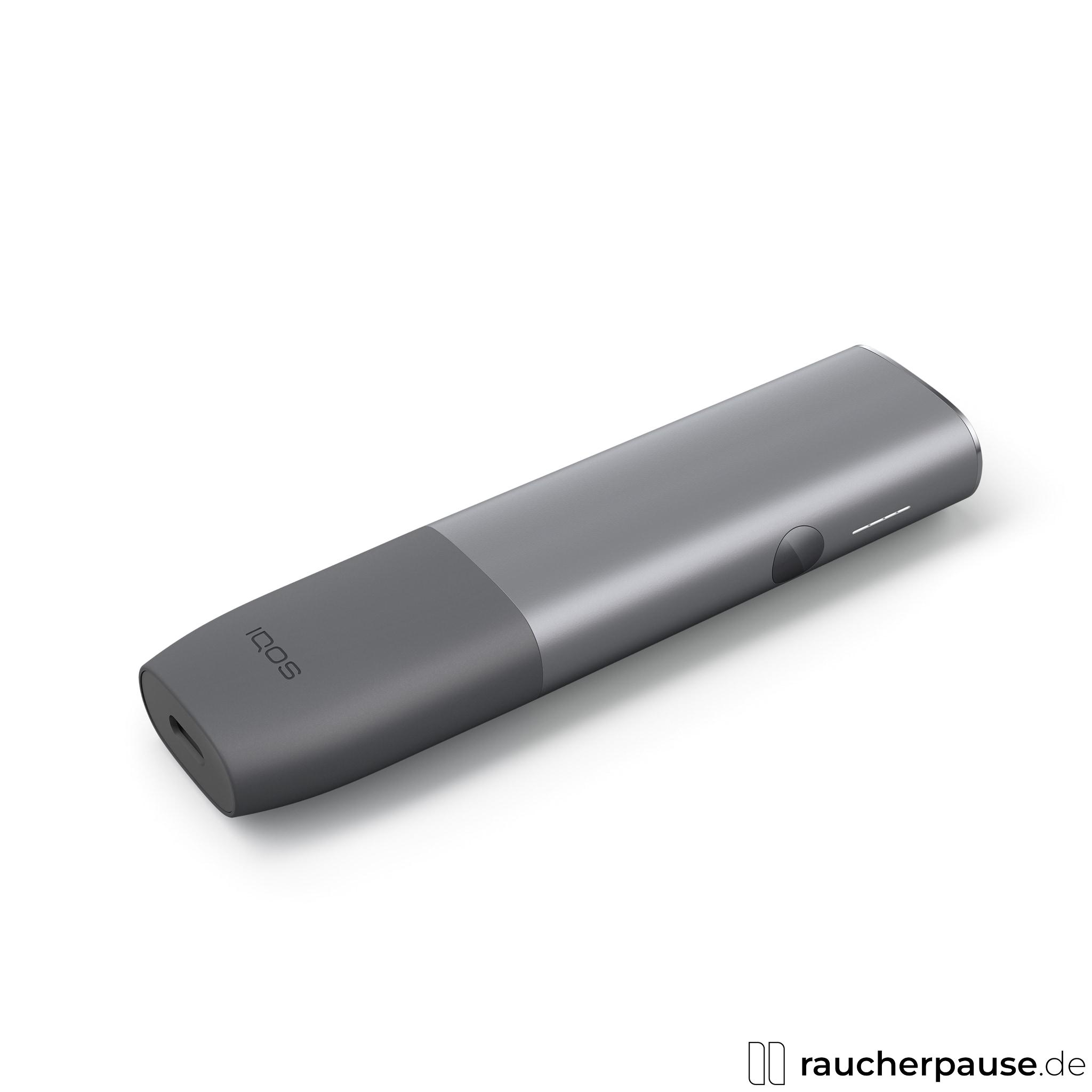 iqos, iqos iluma one pebble grey , packshot seitlich