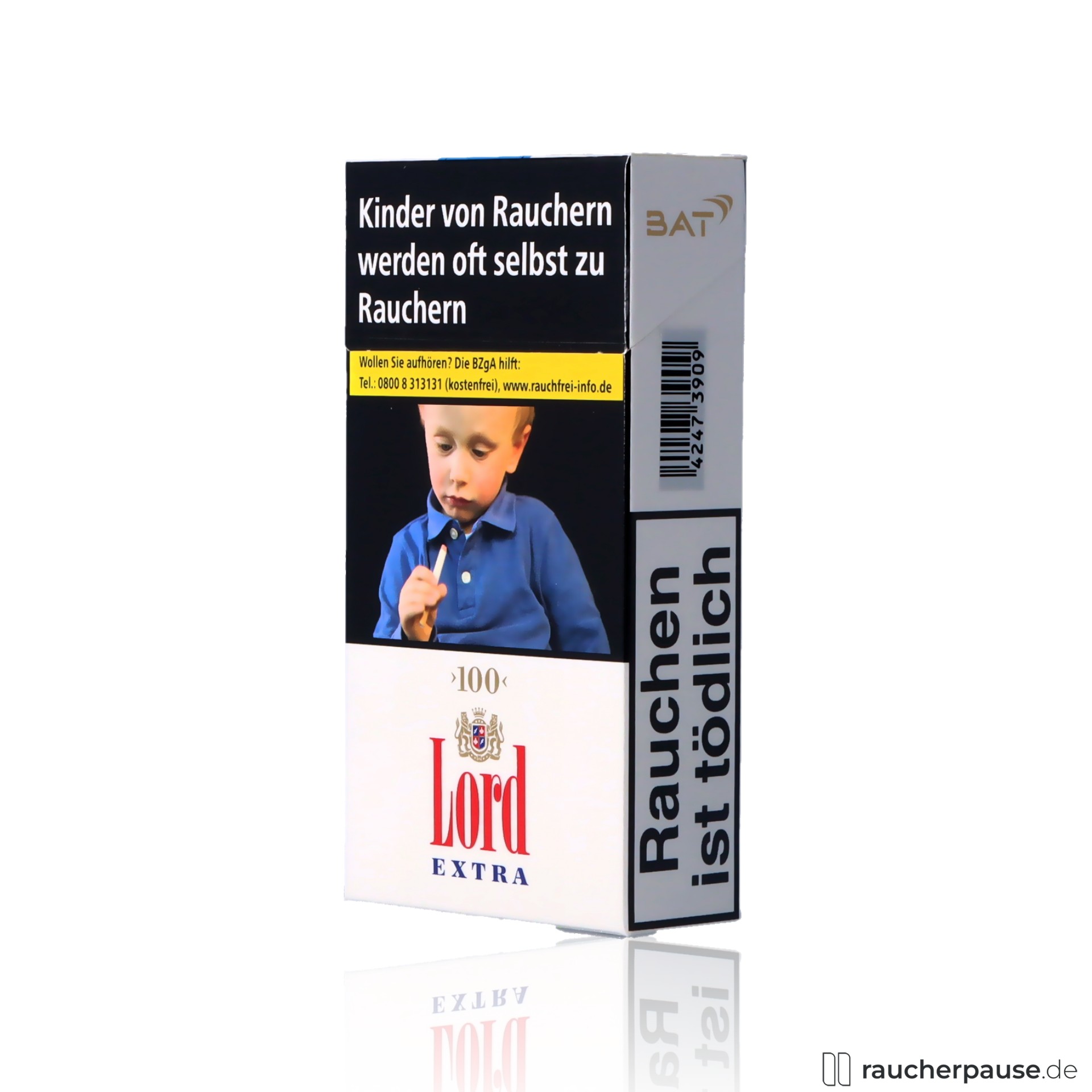 Lord Extra 100 Zigaretten | 20 Stk. pro Packung | Long Size Format