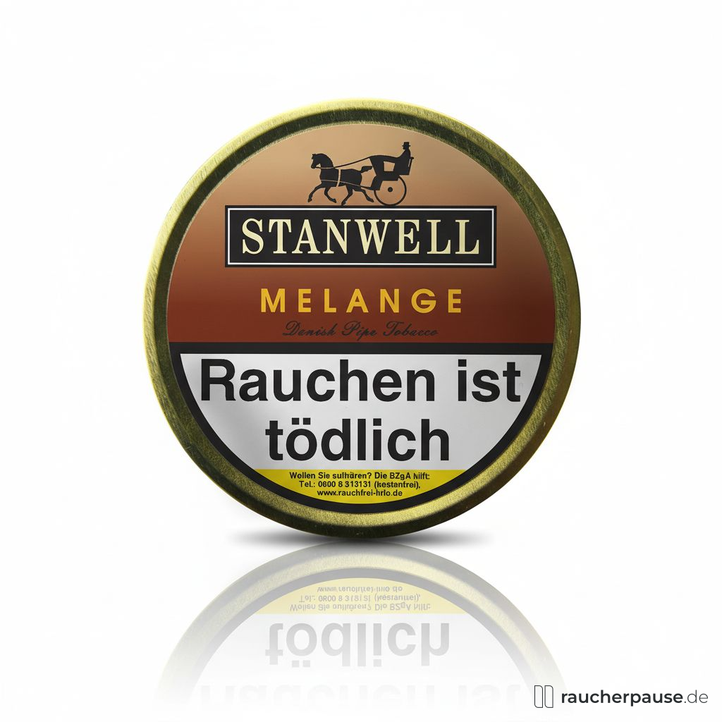 Stanwell Melange Pfeifentabak | 50g Dose | Leicht & Aromatisch mit Vanille & Aprikose