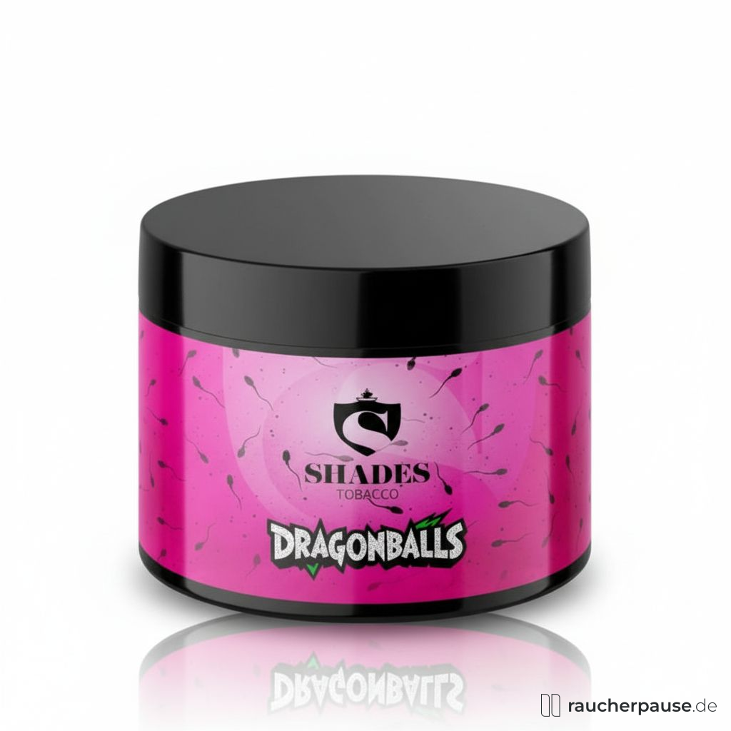 Shades Tobacco Dragonballs Shisha Tabak 200g | Exotische Drachenfrucht, Litschi & Johannisbeere | Virginia Basis | Made in Germany