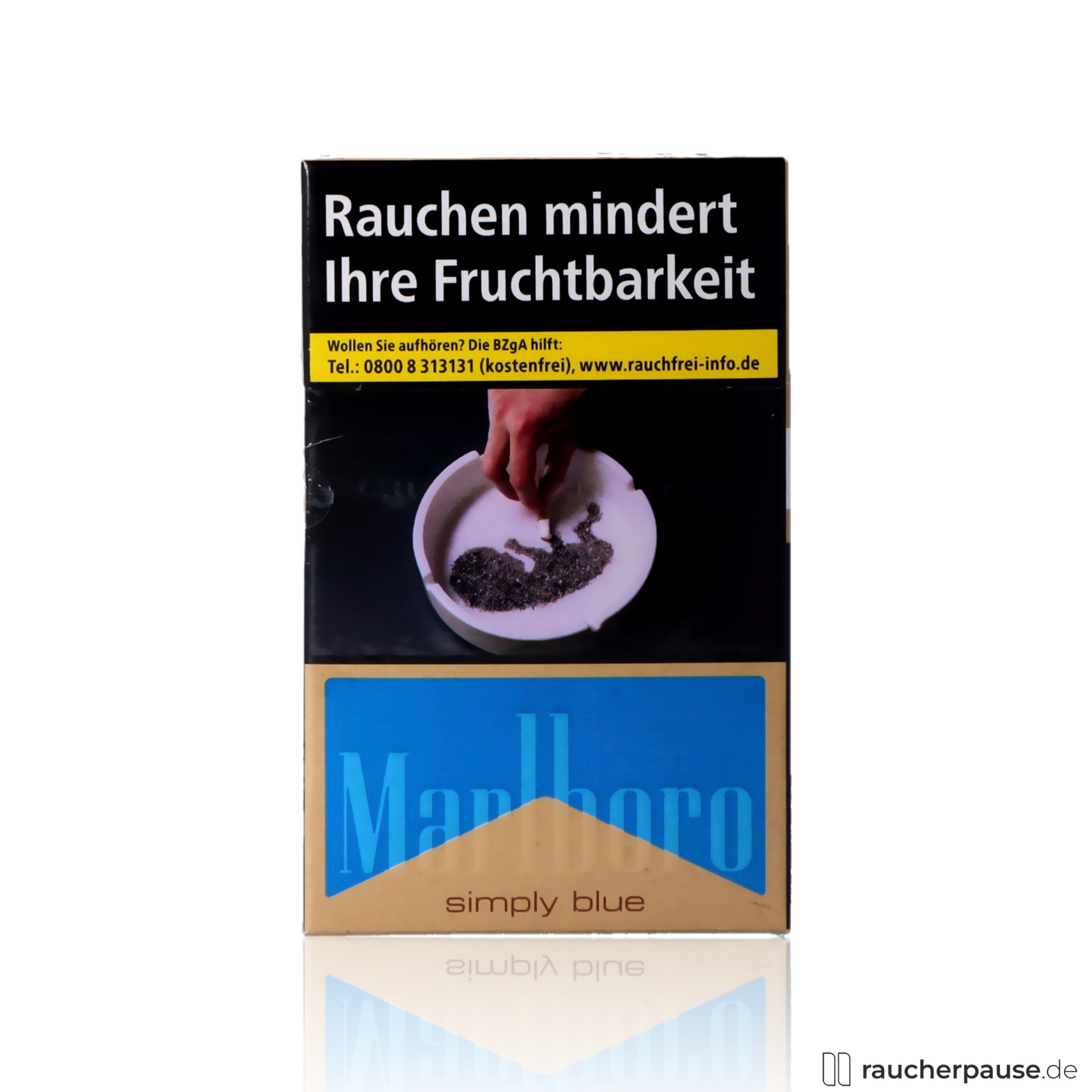 Marlboro Simply Blue Zigaretten | 20 Stk. pro Packung | Ohne Zusätze Marlboro Simply Blue Zigaretten | 20 Stk. pro Packung | Ohne Zusätze