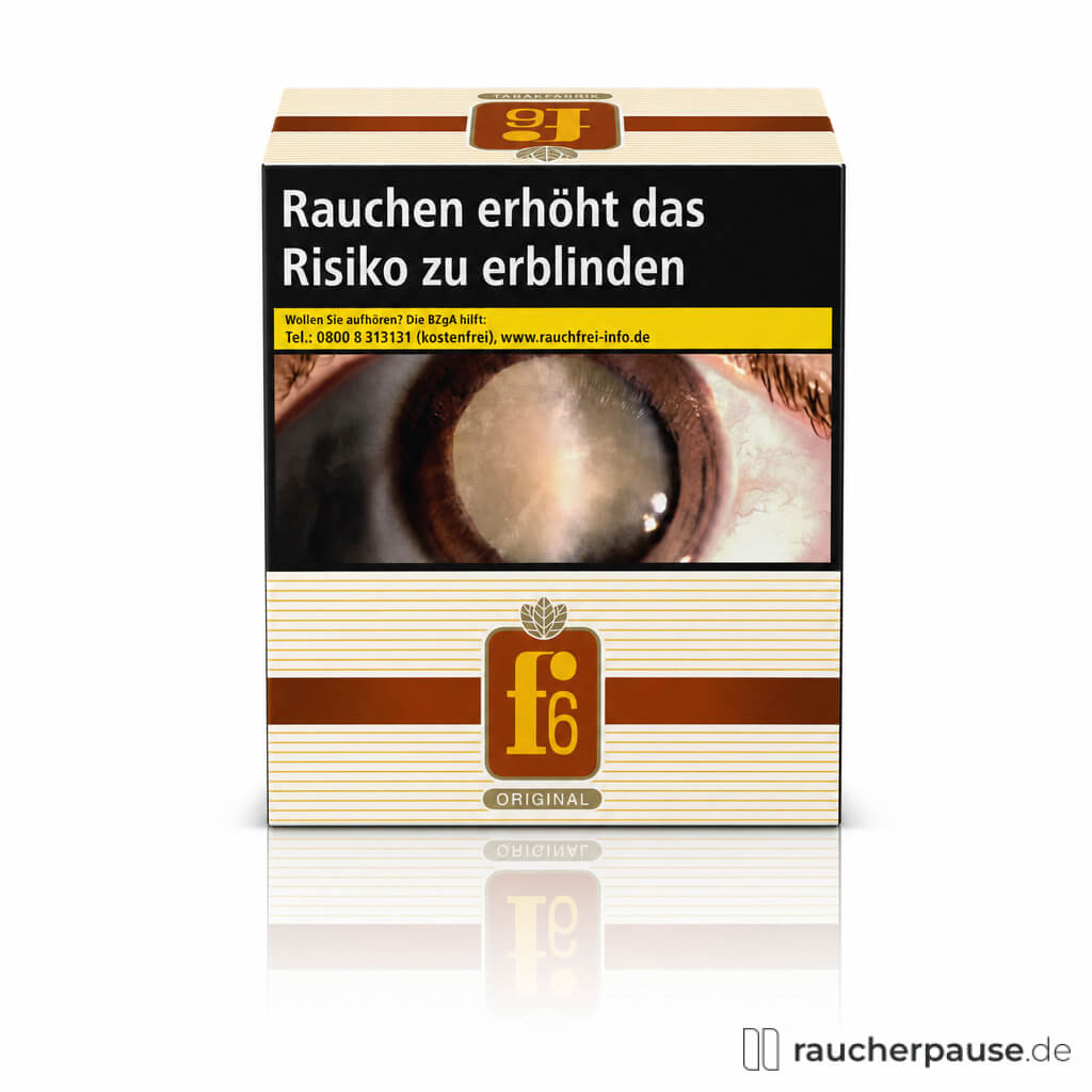 f6 Original 7XL Zigaretten | 57 Stk. pro Packung | Intensiv-würziger Geschmack