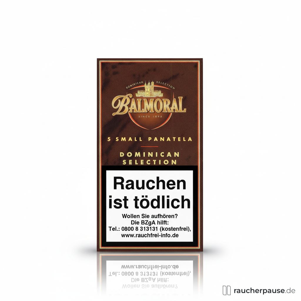 Balmoral Dominican Small Panatela Zigarren | 5er Karton | Mild | 36 Min. Rauchdauer