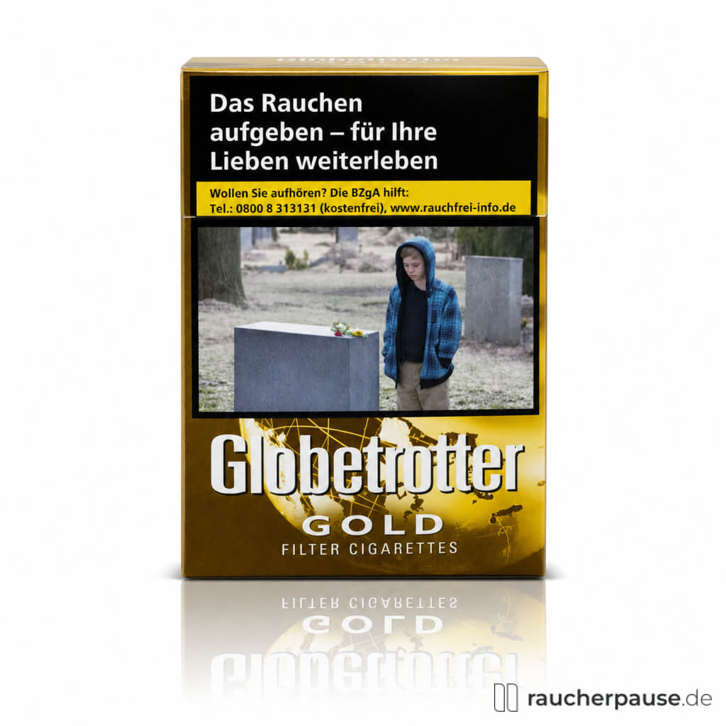 Globetrotter Gold Zigaretten | 20 Stk. pro Packung